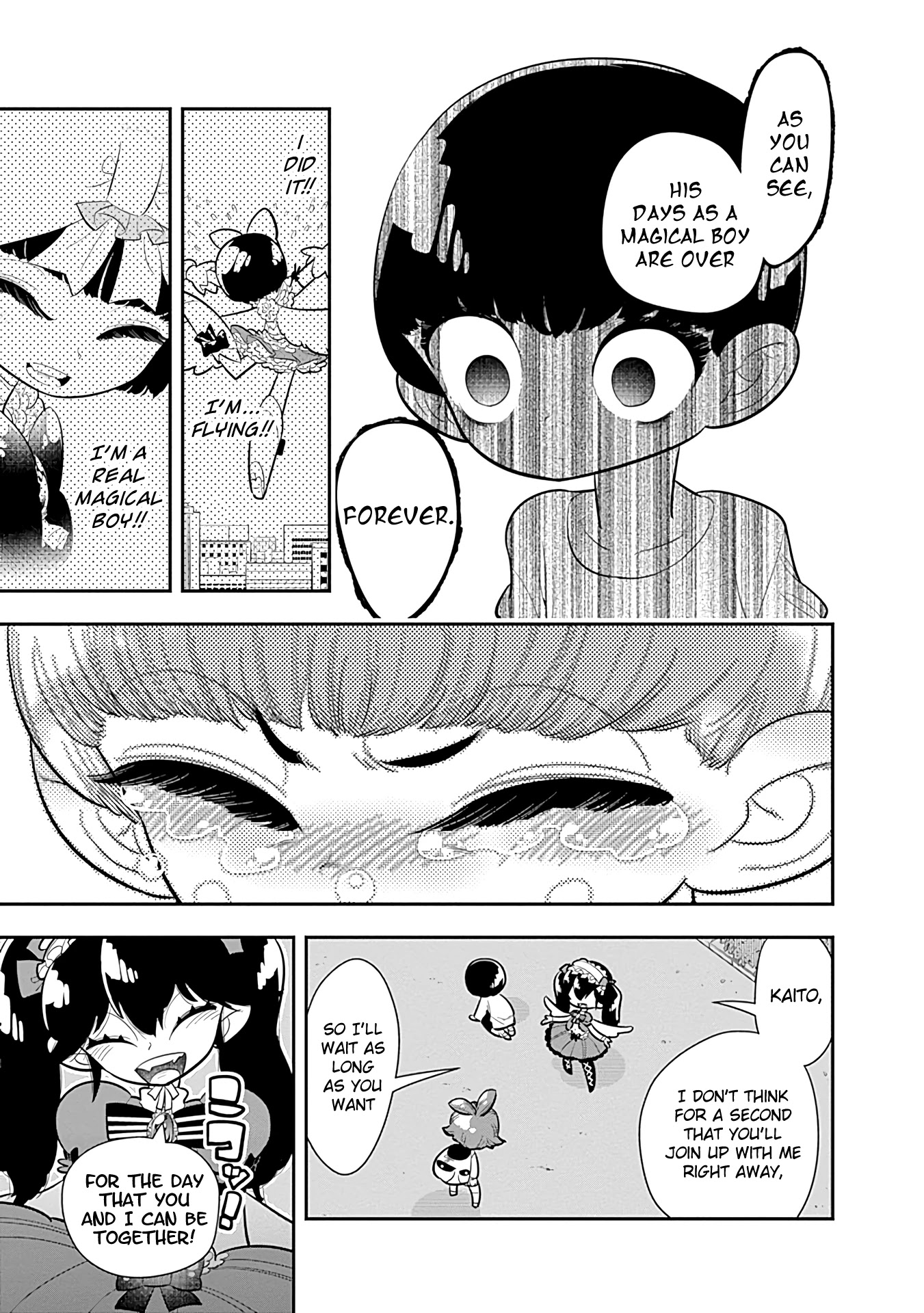 Bokura wa Mahou Shounen Chapter 13 page 32 - Chapter 13: It'll Be Okay! We'll Be Fine As Long As We're Together!