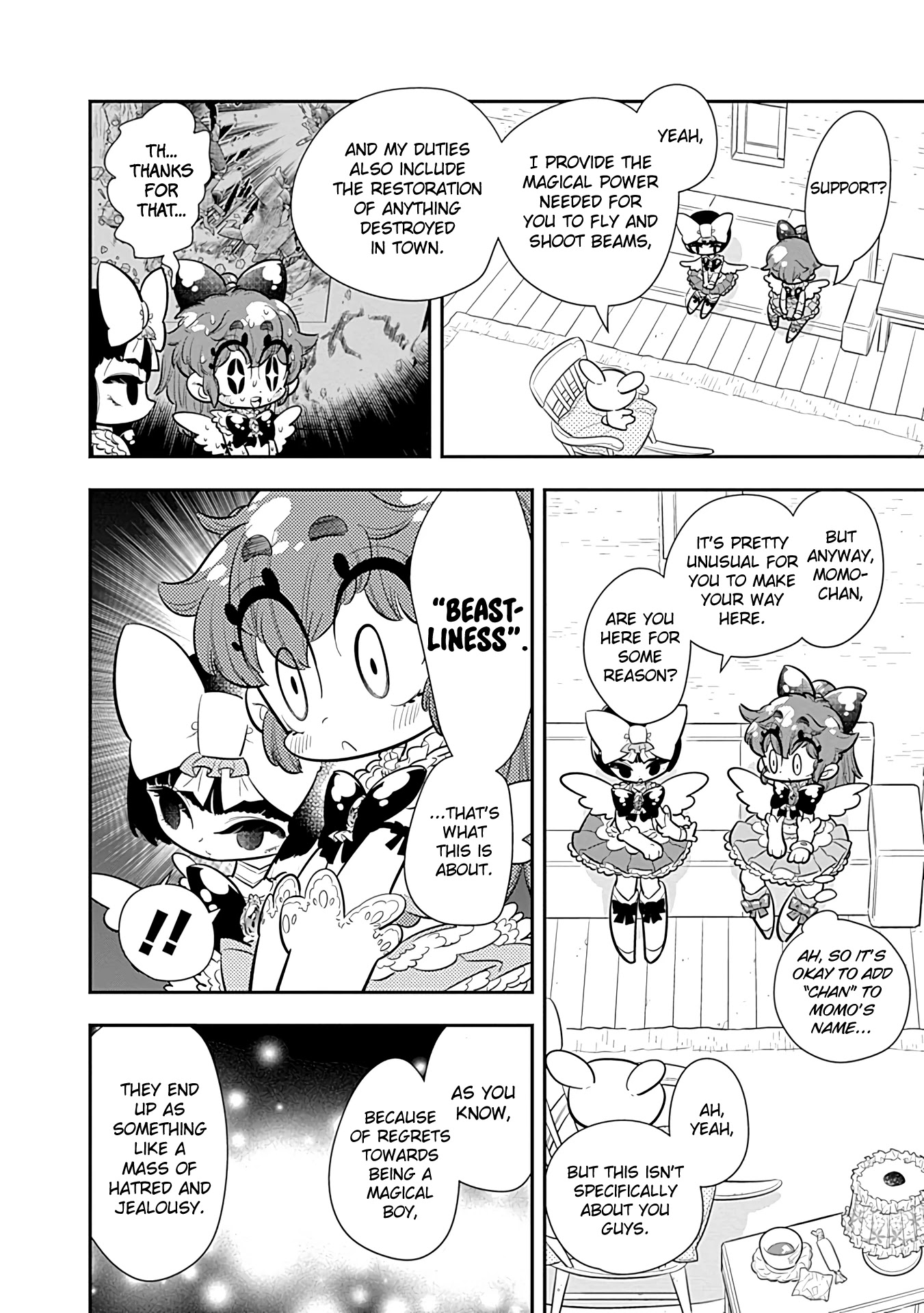 Bokura wa Mahou Shounen Chapter 13 page 5 - Chapter 13: It'll Be Okay! We'll Be Fine As Long As We're Together!