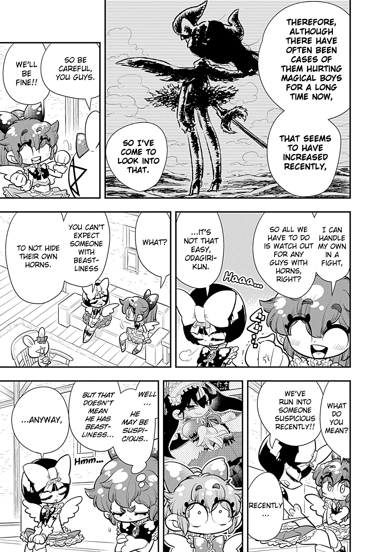 Bokura wa Mahou Shounen Chapter 13 page 6 - Chapter 13: It'll Be Okay! We'll Be Fine As Long As We're Together!