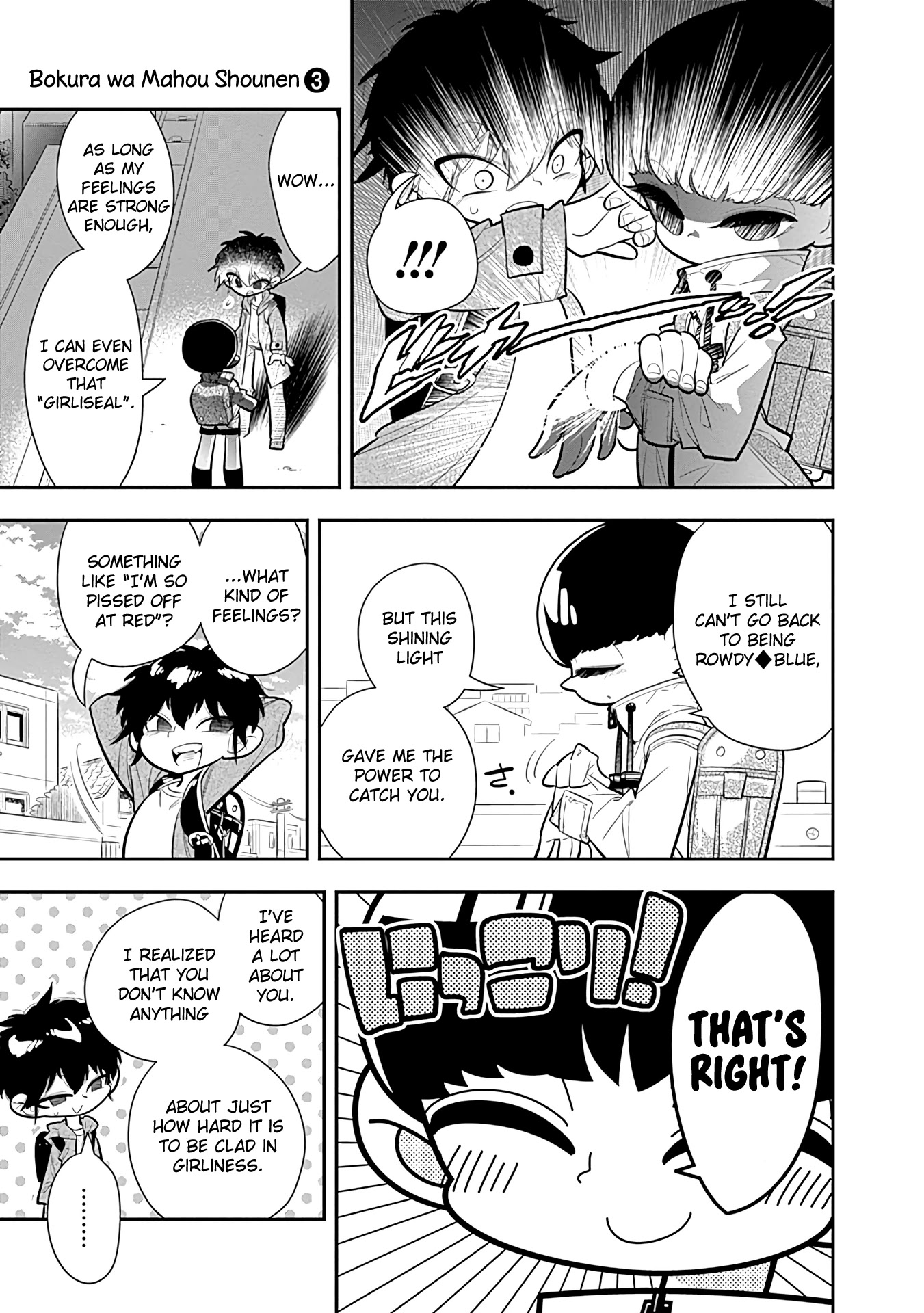 Bokura wa Mahou Shounen Chapter 15 page 27 - Chapter 15: It's Time For Me to Get It Back By Myself!!