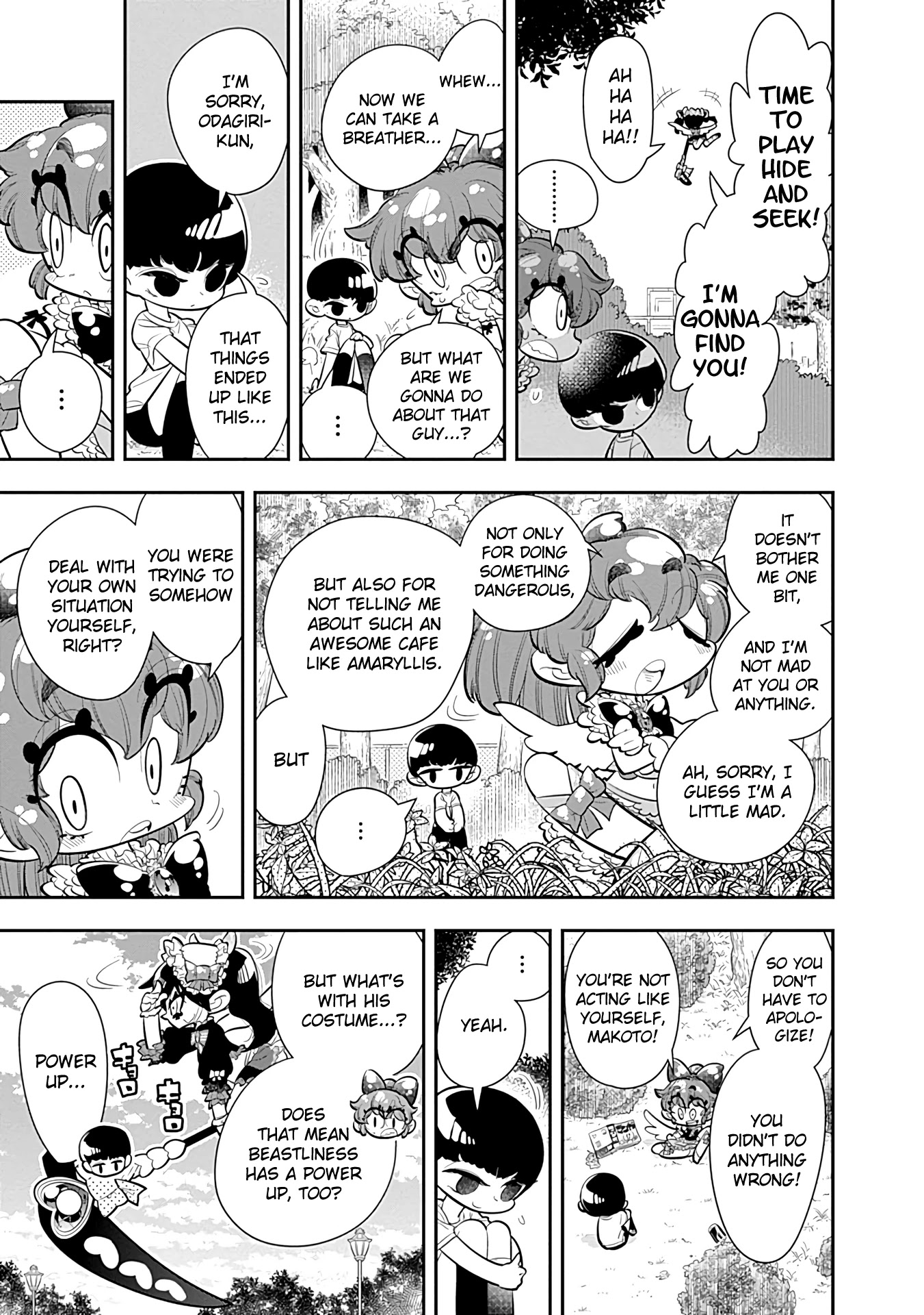 Bokura wa Mahou Shounen Chapter 16 page 11 - Chapter 16: I'm Not Handing Odagiri-kun Over to You!!! That's All!!!!