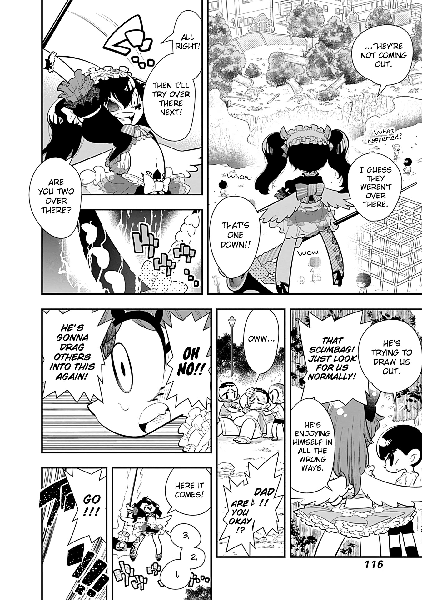 Bokura wa Mahou Shounen Chapter 16 page 14 - Chapter 16: I'm Not Handing Odagiri-kun Over to You!!! That's All!!!!