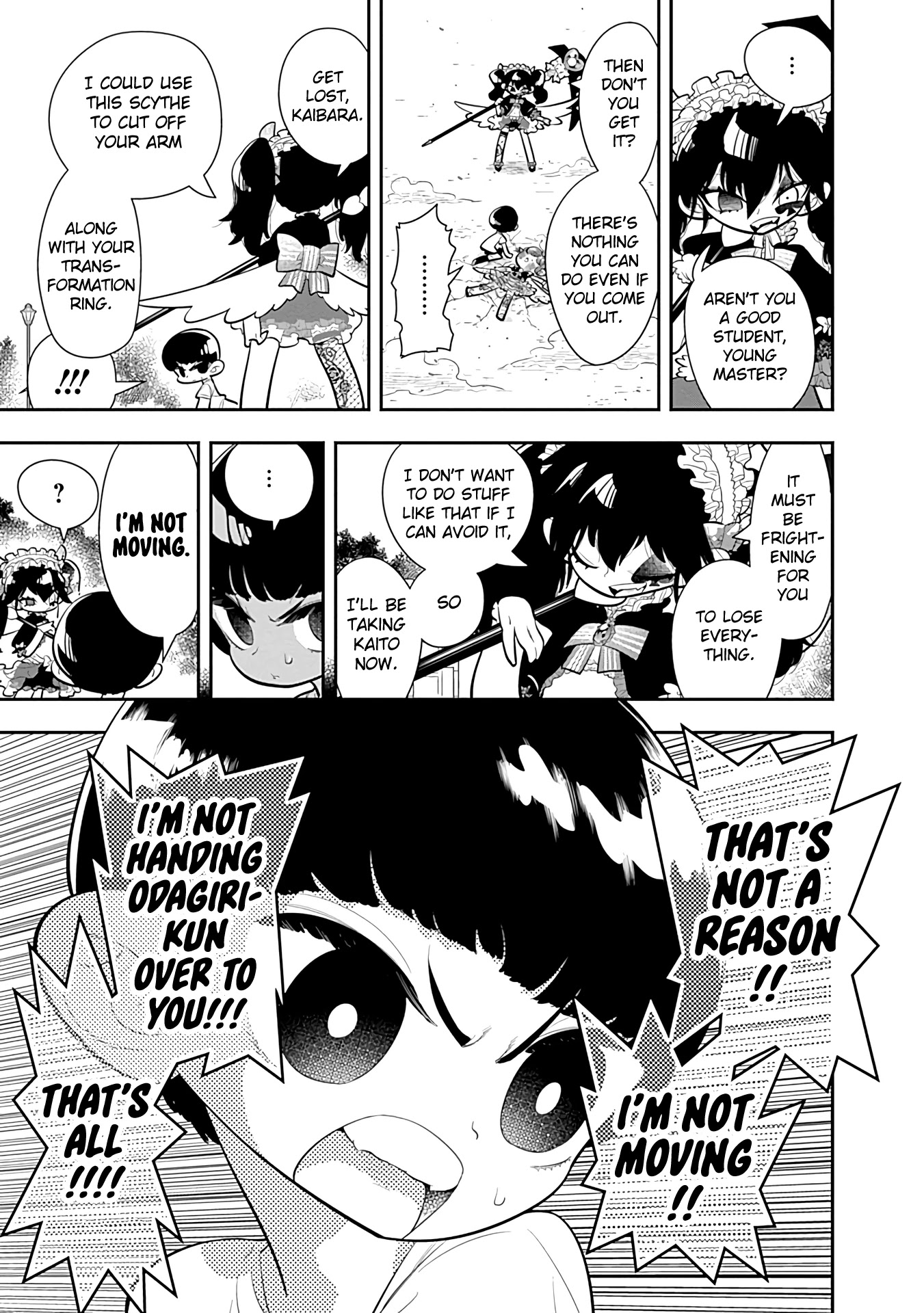 Bokura wa Mahou Shounen Chapter 16 page 19 - Chapter 16: I'm Not Handing Odagiri-kun Over to You!!! That's All!!!!