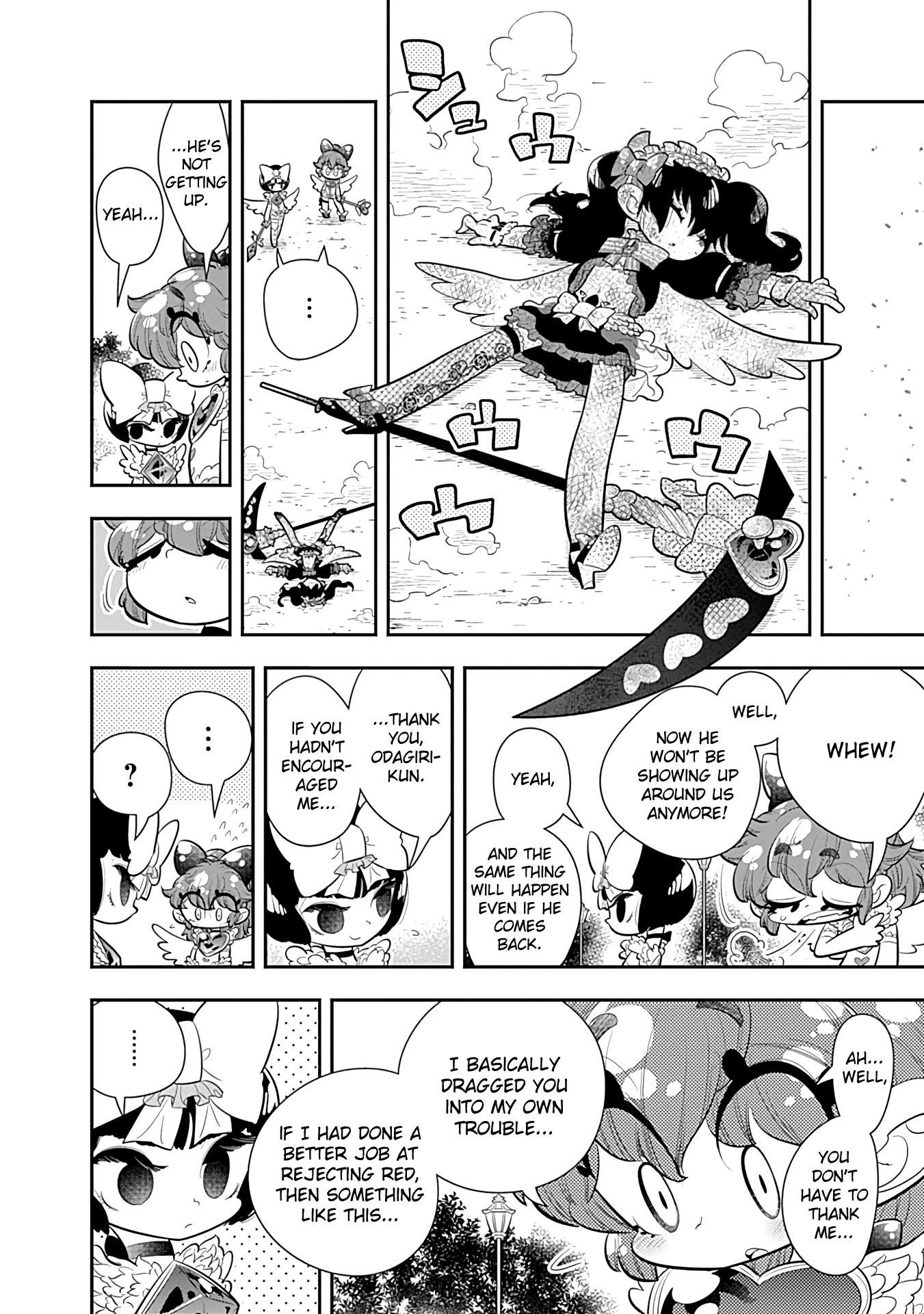 Bokura wa Mahou Shounen Chapter 16 page 28 - Chapter 16: I'm Not Handing Odagiri-kun Over to You!!! That's All!!!!