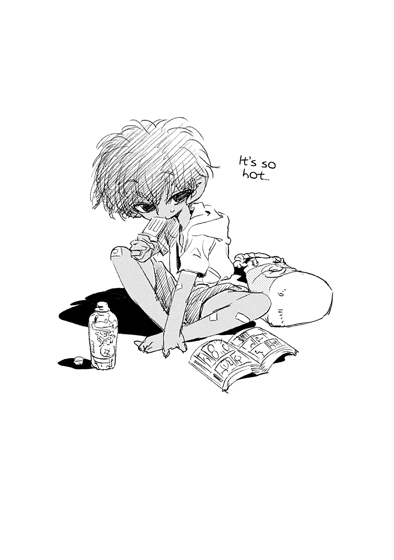 Bokura wa Mahou Shounen Chapter 16 page 34 - Chapter 16: I'm Not Handing Odagiri-kun Over to You!!! That's All!!!!