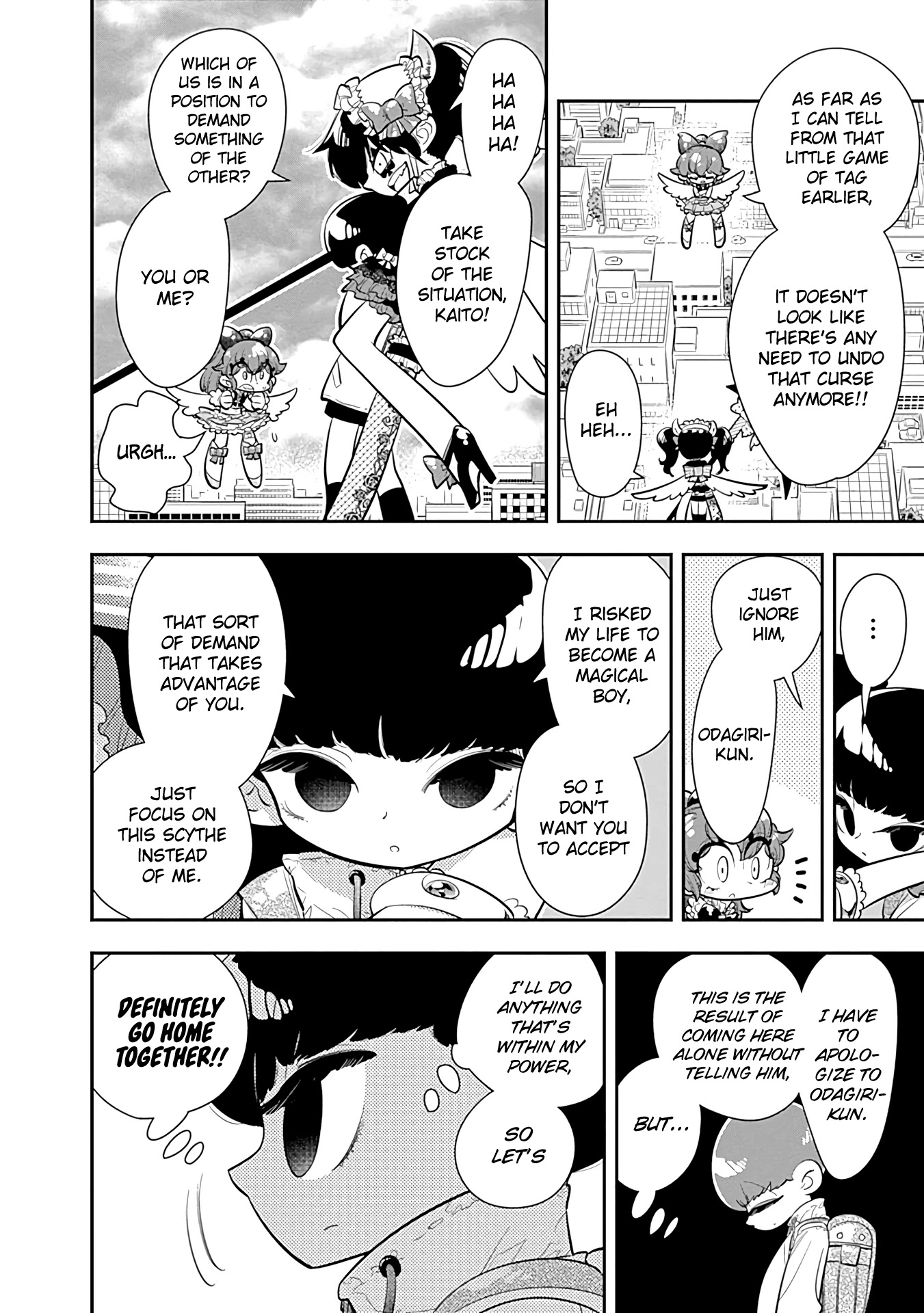 Bokura wa Mahou Shounen Chapter 16 page 4 - Chapter 16: I'm Not Handing Odagiri-kun Over to You!!! That's All!!!!
