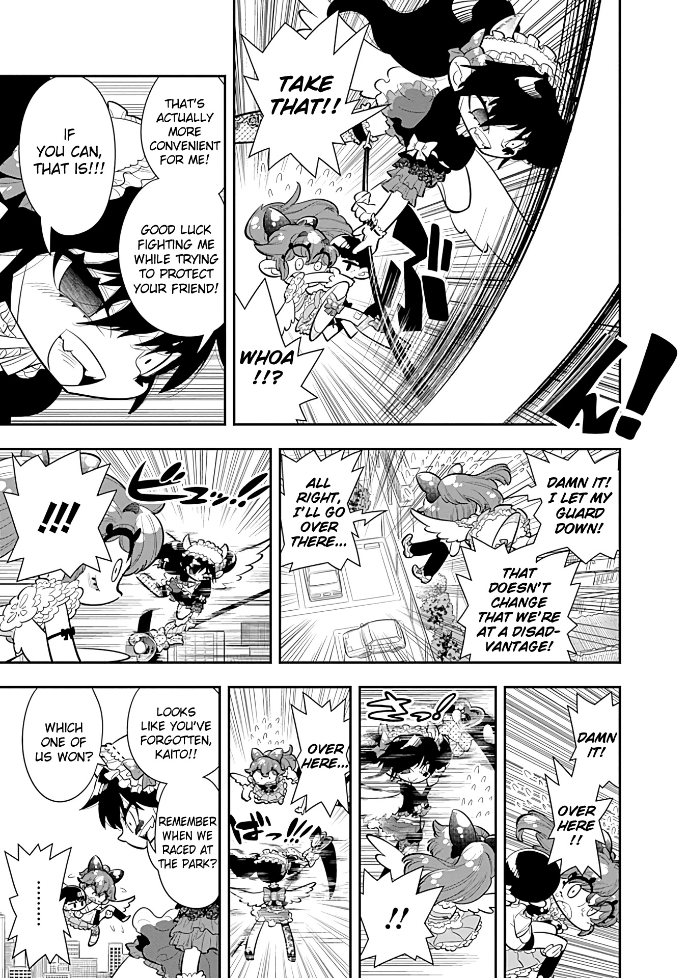 Bokura wa Mahou Shounen Chapter 16 page 9 - Chapter 16: I'm Not Handing Odagiri-kun Over to You!!! That's All!!!!