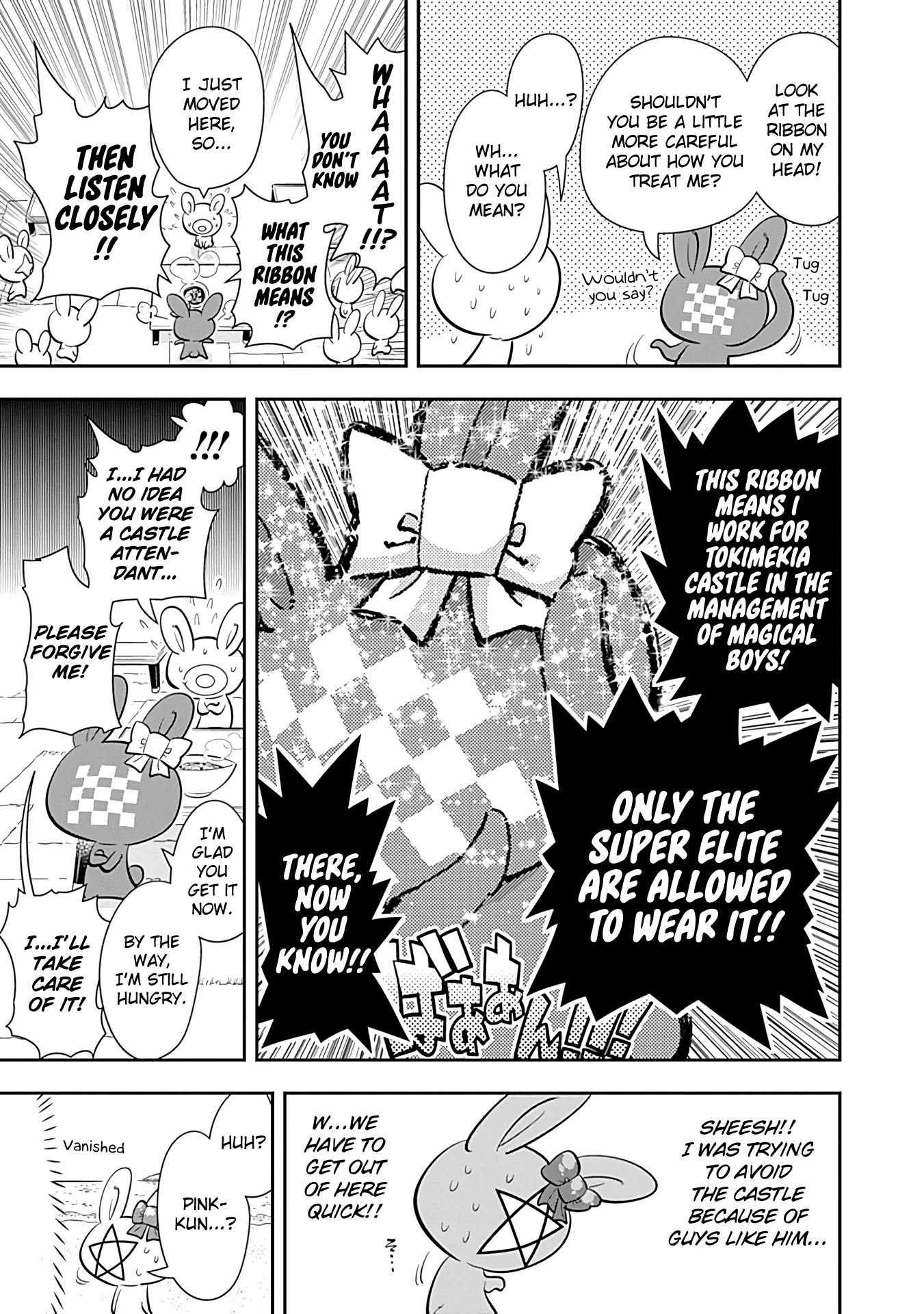 Bokura wa Mahou Shounen Chapter 17 page 19 - Chapter 17: I Wonder What's Going on with Momo-chan...