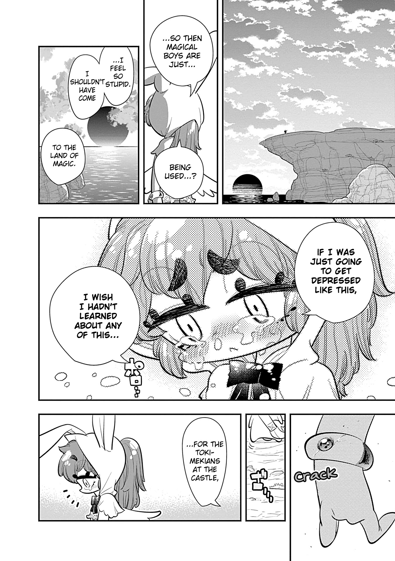 Bokura wa Mahou Shounen Chapter 17 page 24 - Chapter 17: I Wonder What's Going on with Momo-chan...