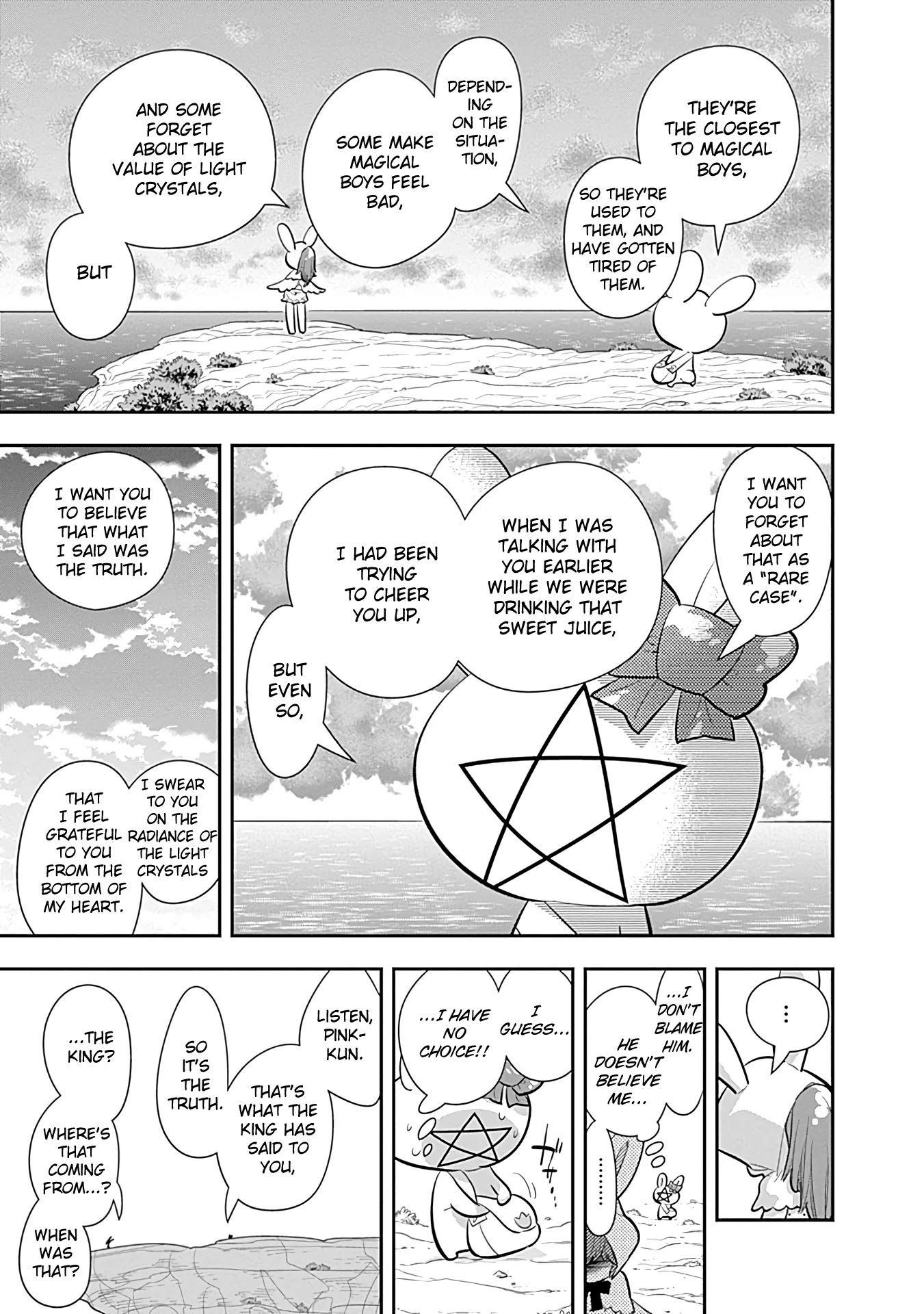 Bokura wa Mahou Shounen Chapter 17 page 25 - Chapter 17: I Wonder What's Going on with Momo-chan...
