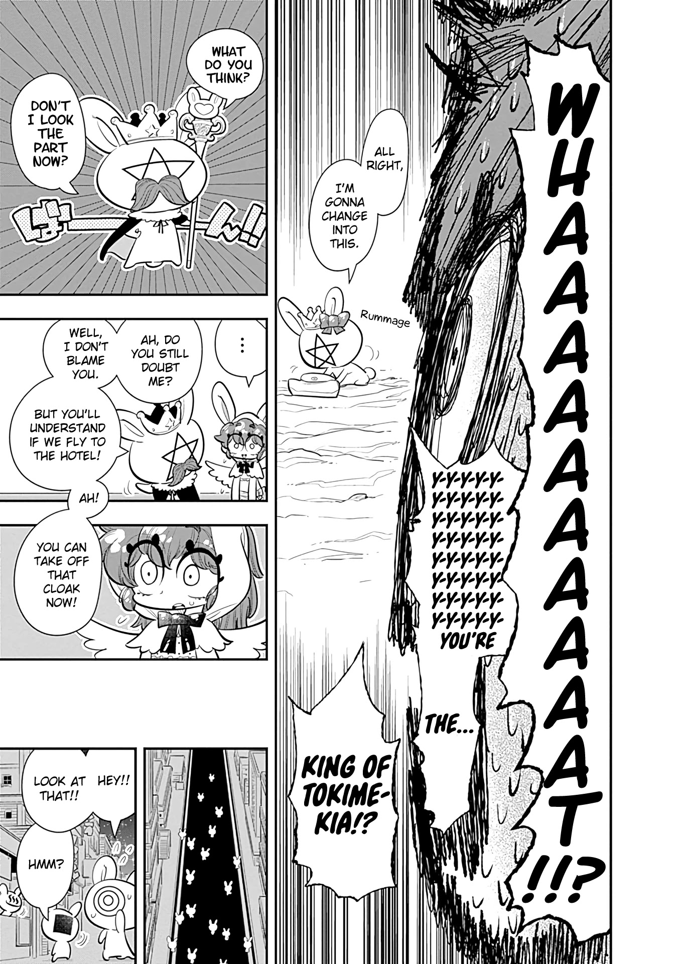 Bokura wa Mahou Shounen Chapter 17 page 27 - Chapter 17: I Wonder What's Going on with Momo-chan...