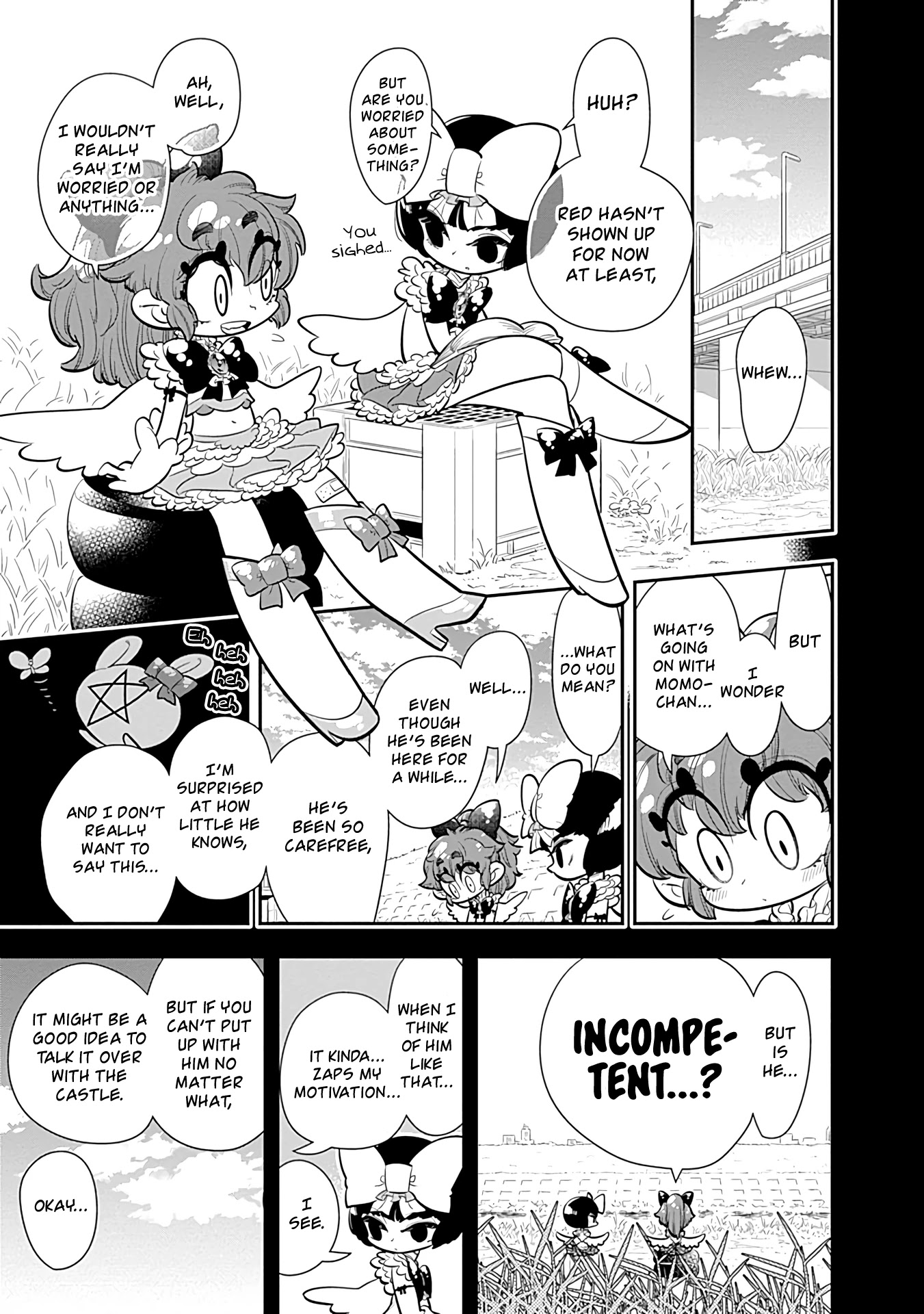 Bokura wa Mahou Shounen Chapter 17 page 3 - Chapter 17: I Wonder What's Going on with Momo-chan...