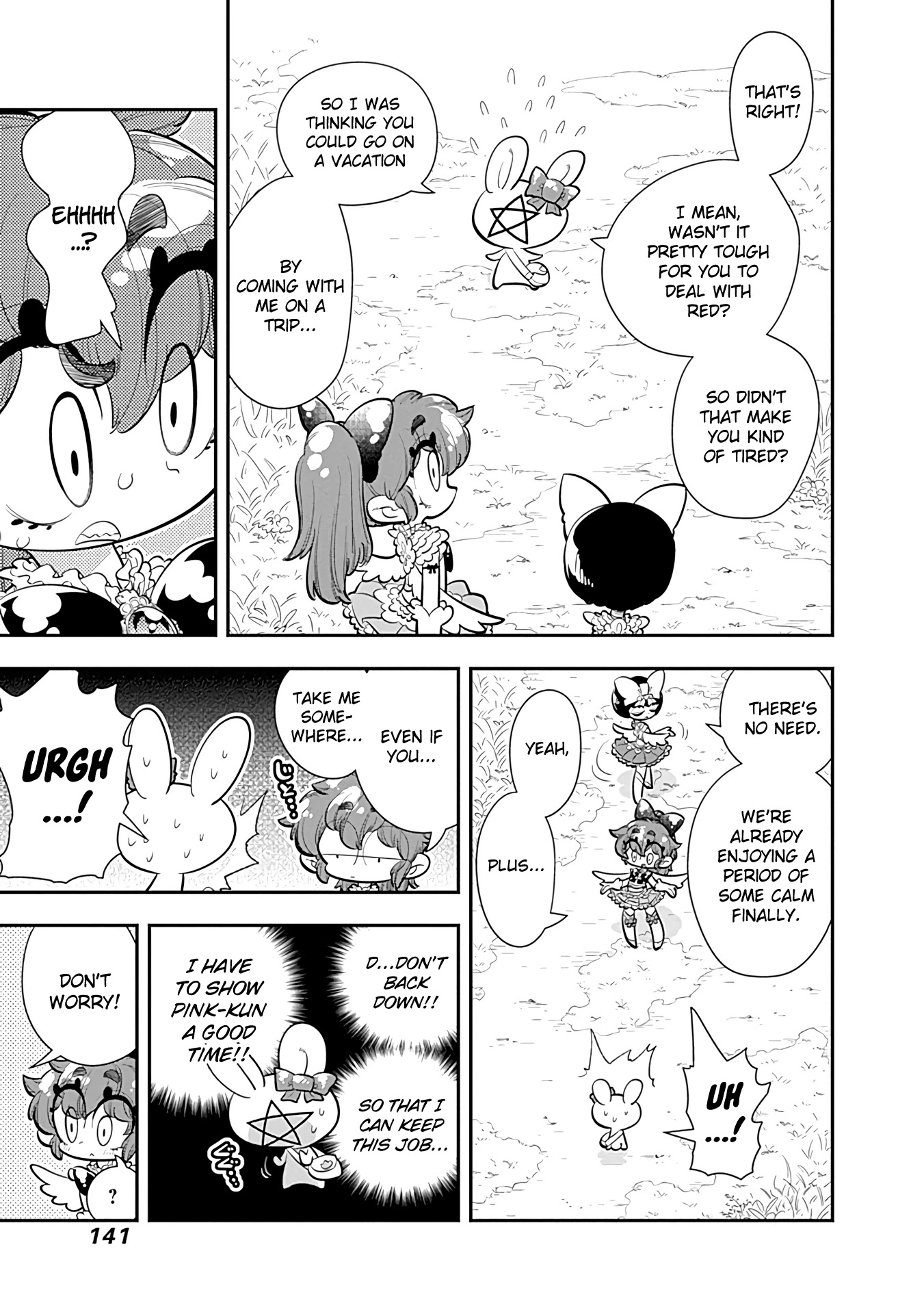 Bokura wa Mahou Shounen Chapter 17 page 5 - Chapter 17: I Wonder What's Going on with Momo-chan...