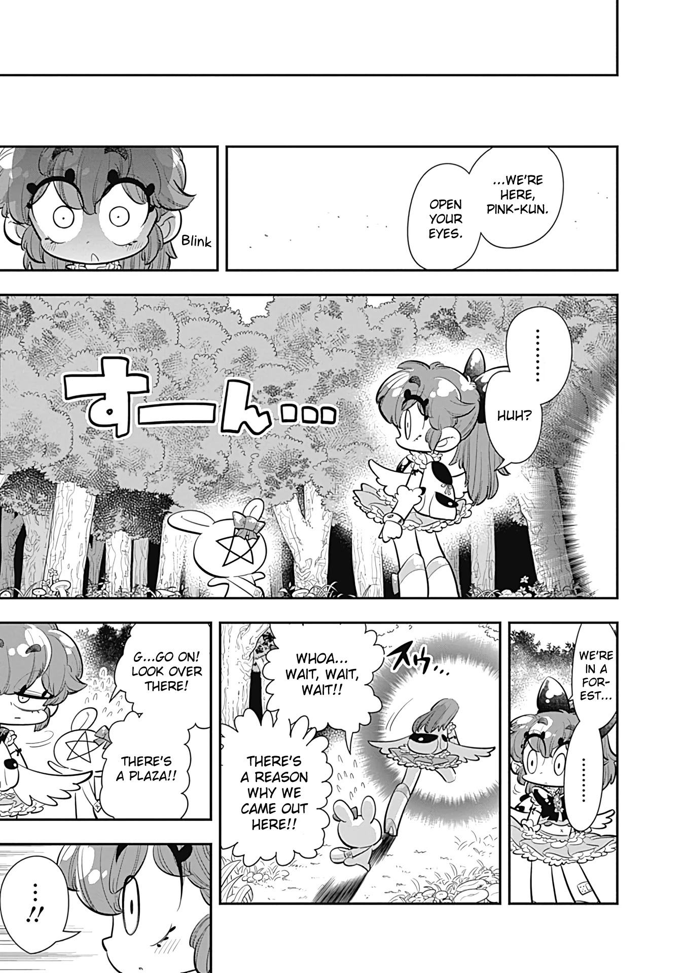 Bokura wa Mahou Shounen Chapter 17 page 9 - Chapter 17: I Wonder What's Going on with Momo-chan...