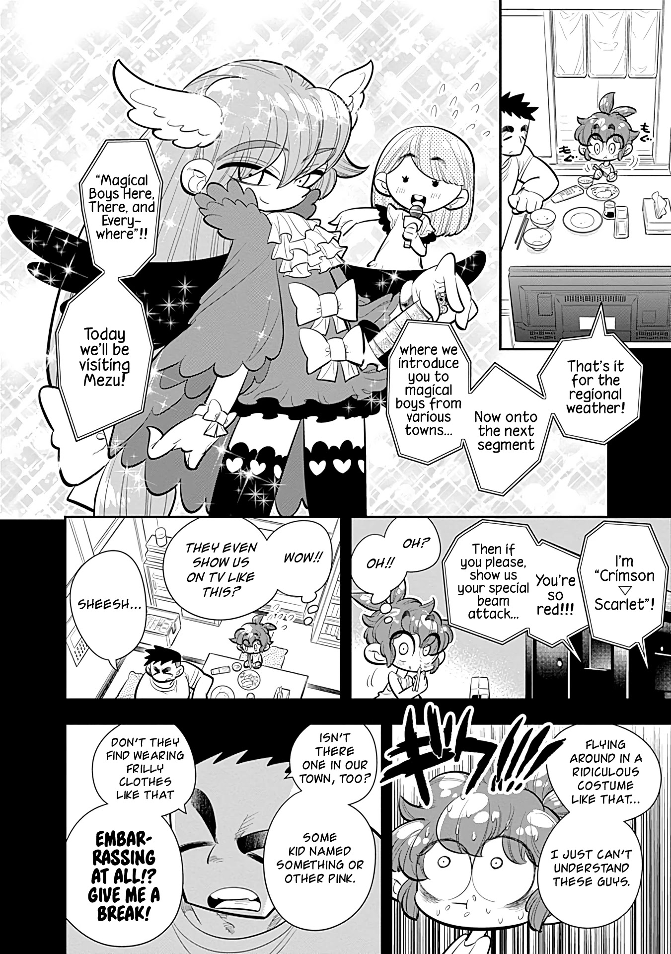 Bokura wa Mahou Shounen Chapter 18 page 14 - Chapter 18: I'm Gonna Be One of the Crystal Eight!!!!!