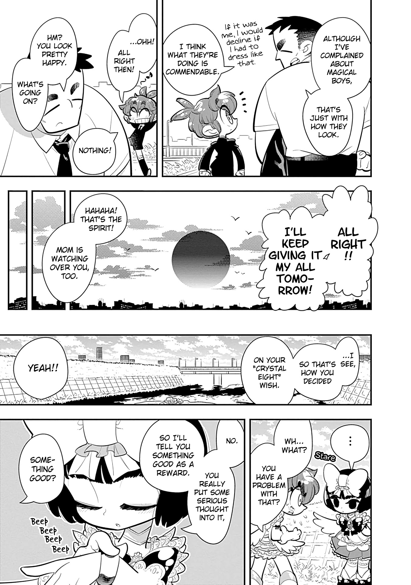 Bokura wa Mahou Shounen Chapter 18 page 29 - Chapter 18: I'm Gonna Be One of the Crystal Eight!!!!!