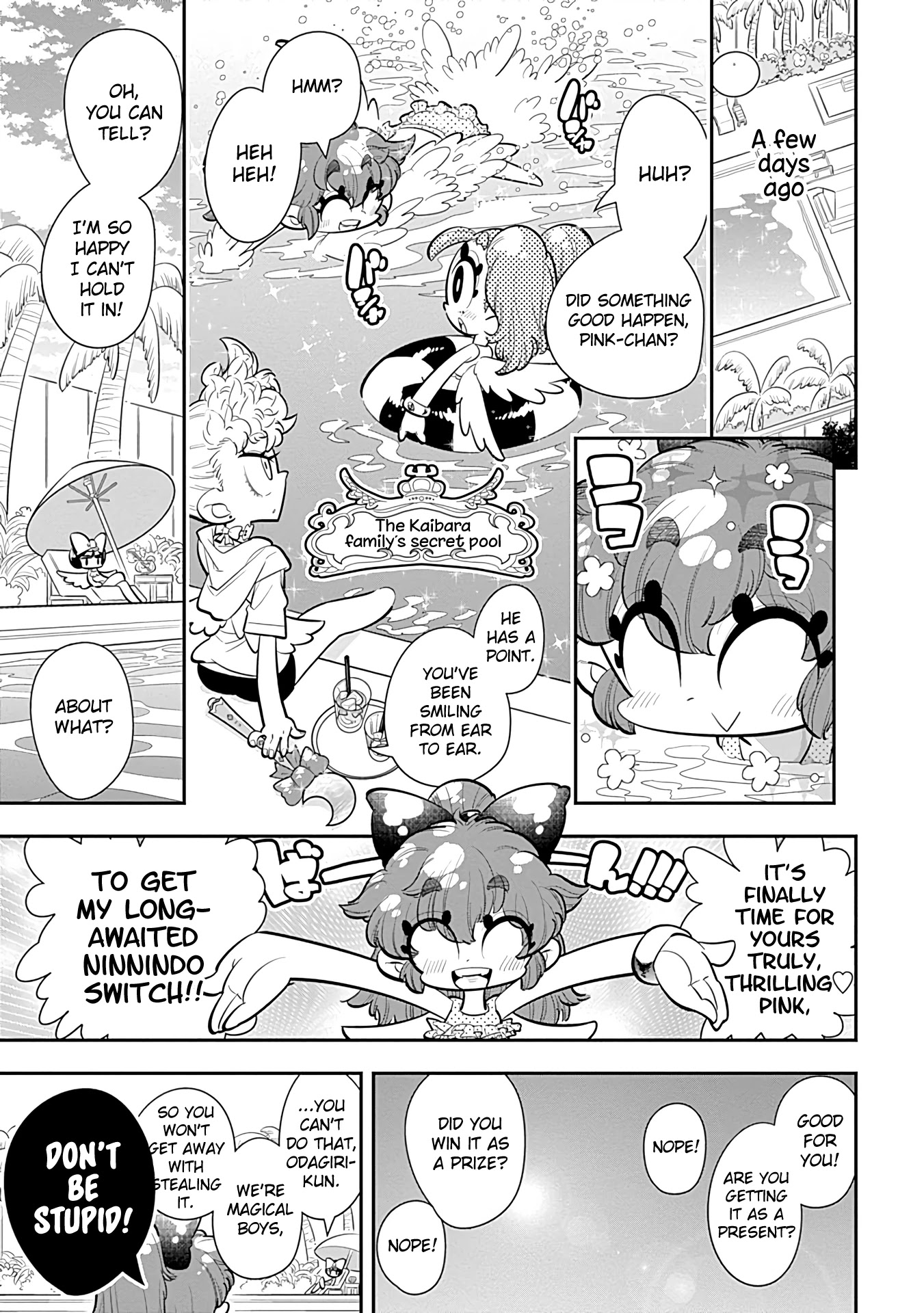 Bokura wa Mahou Shounen Chapter 18 page 3 - Chapter 18: I'm Gonna Be One of the Crystal Eight!!!!!