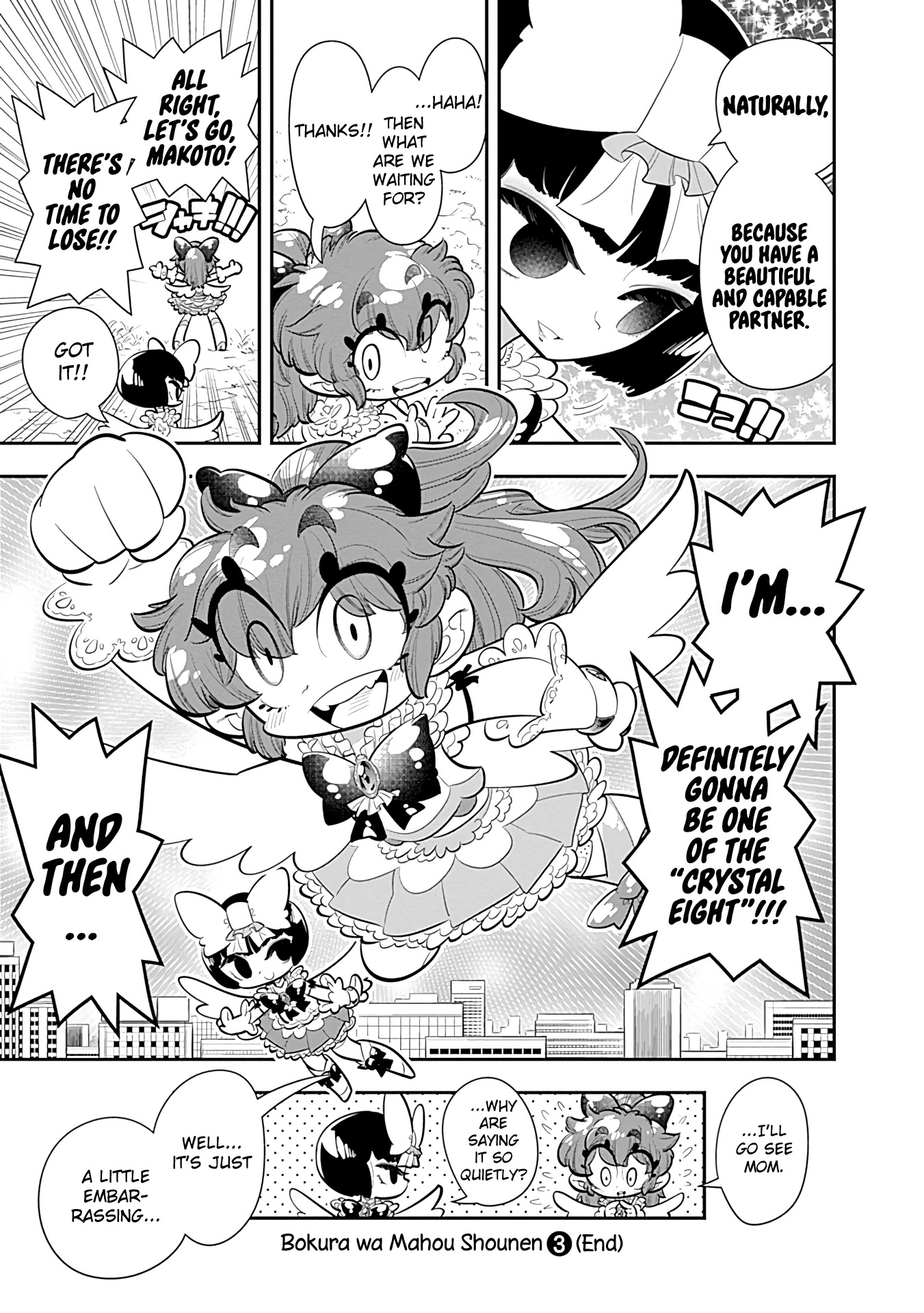 Bokura wa Mahou Shounen Chapter 18 page 31 - Chapter 18: I'm Gonna Be One of the Crystal Eight!!!!!