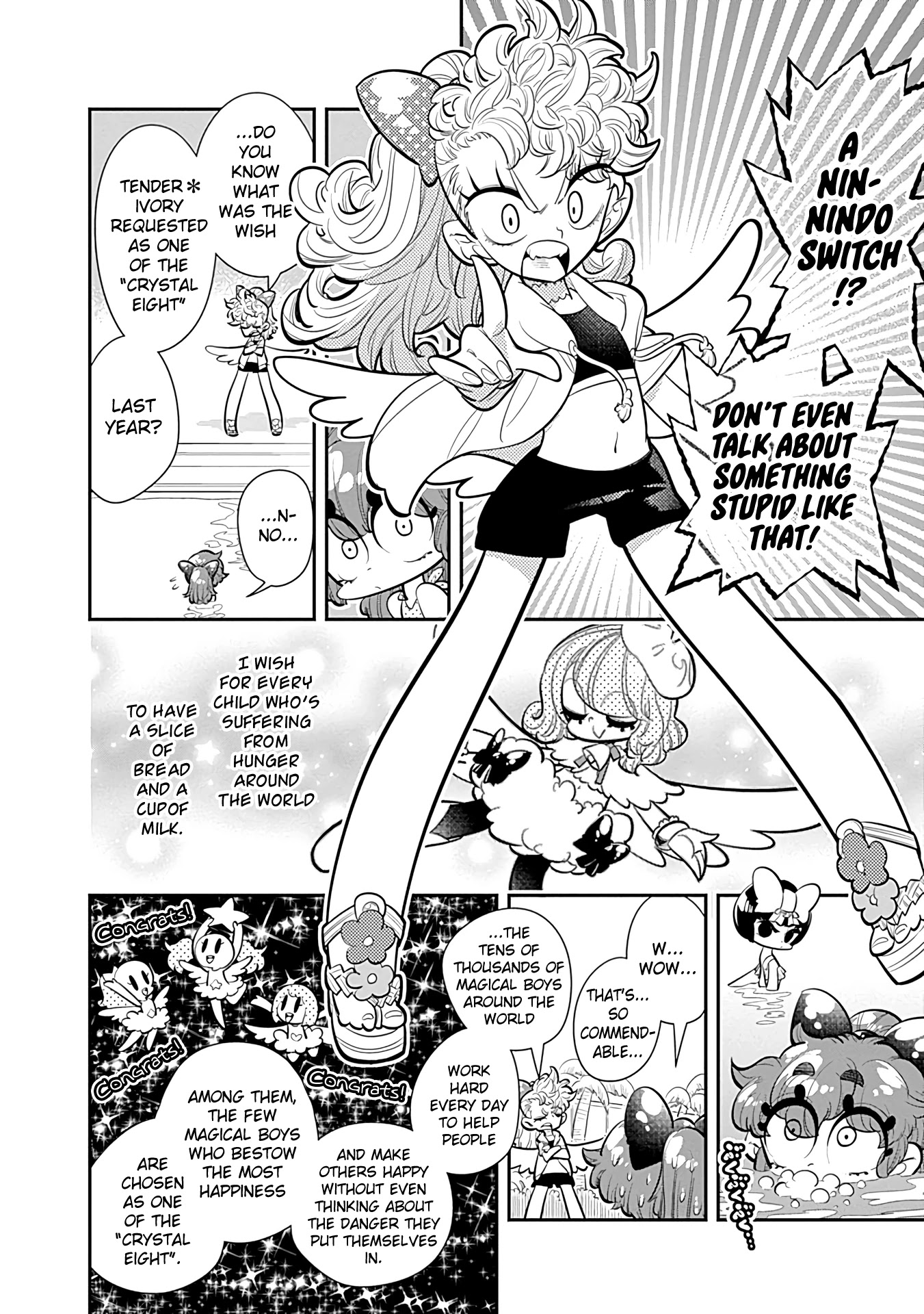 Bokura wa Mahou Shounen Chapter 18 page 6 - Chapter 18: I'm Gonna Be One of the Crystal Eight!!!!!