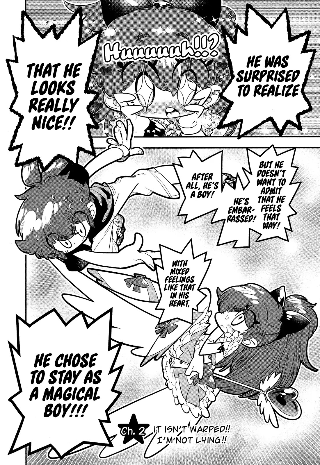 Bokura wa Mahou Shounen Chapter 2 page 3 - Chapter 2: It Isn't Warped!! I'm Not Lying!!
