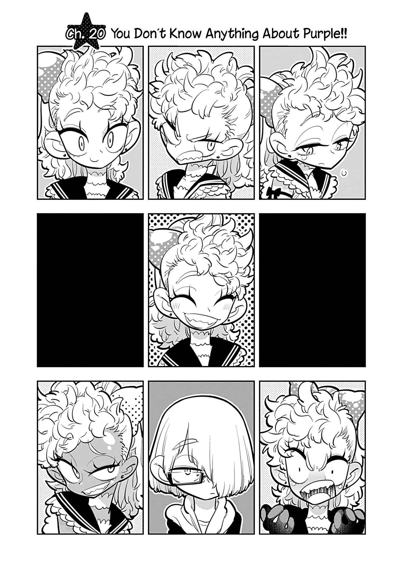 Bokura wa Mahou Shounen Chapter 20 page 1 - Chapter 20: You Don't Know Anything About Purple!!