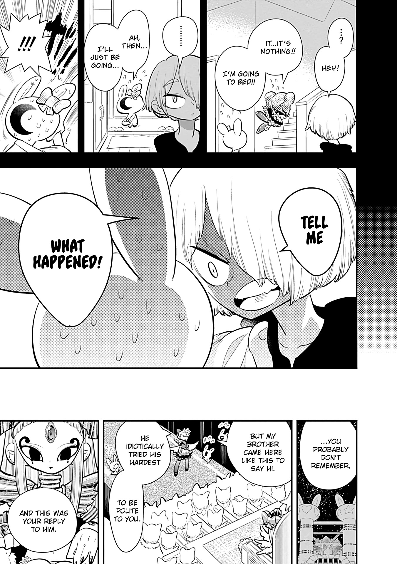 Bokura wa Mahou Shounen Chapter 20 page 13 - Chapter 20: You Don't Know Anything About Purple!!