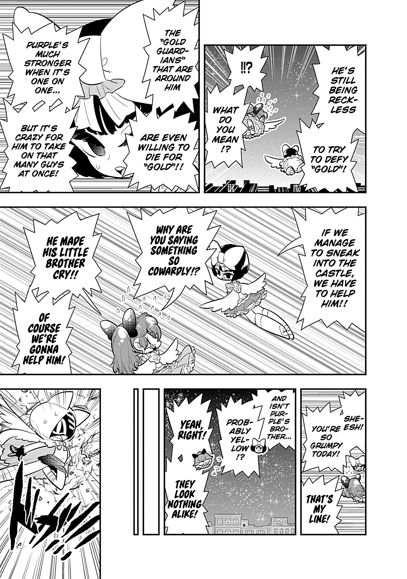 Bokura wa Mahou Shounen Chapter 20 page 17 - Chapter 20: You Don't Know Anything About Purple!!