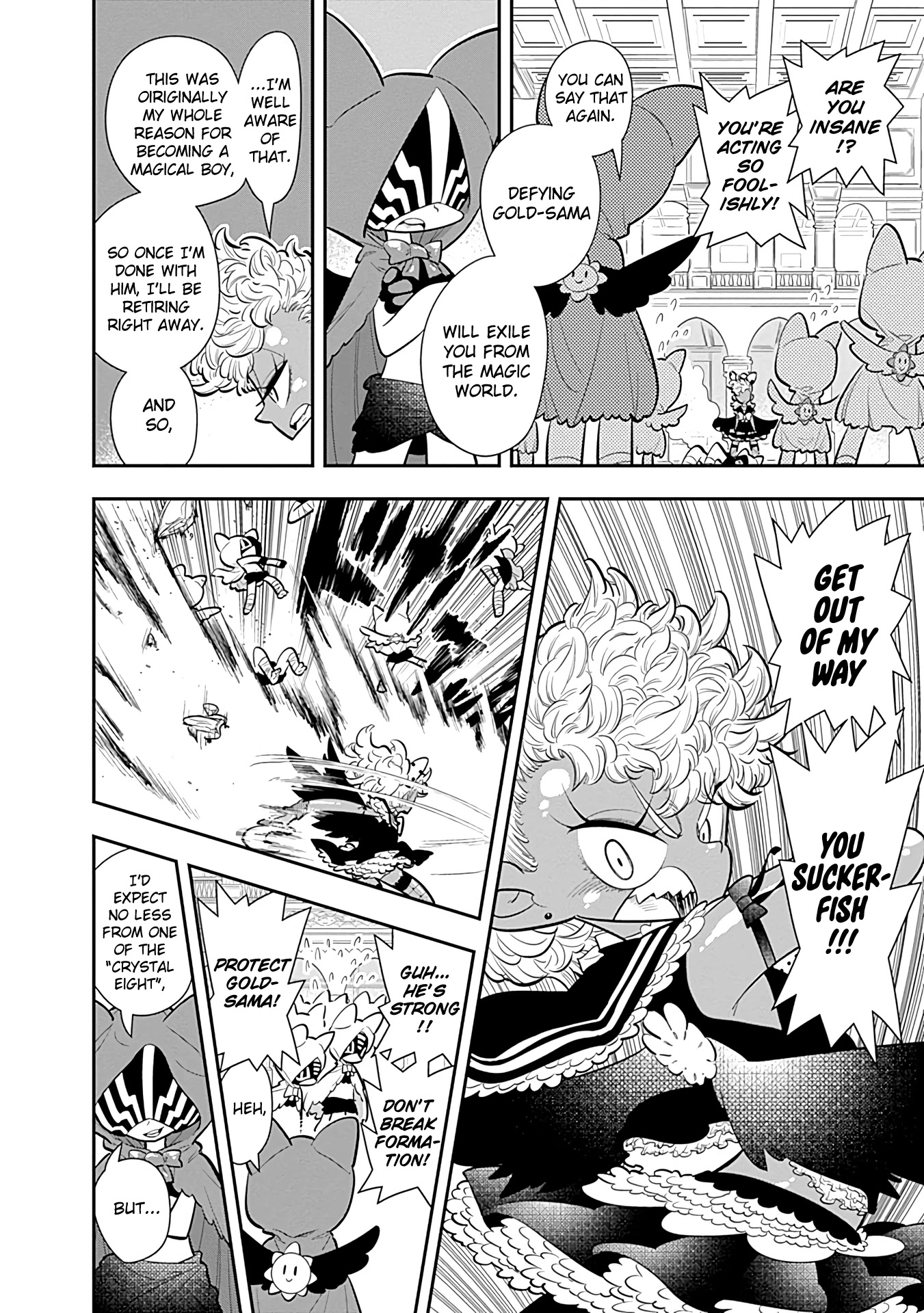 Bokura wa Mahou Shounen Chapter 20 page 18 - Chapter 20: You Don't Know Anything About Purple!!