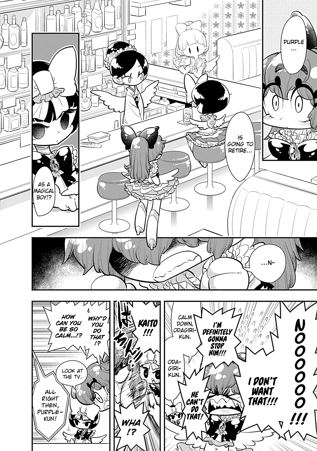 Bokura wa Mahou Shounen Chapter 20 page 2 - Chapter 20: You Don't Know Anything About Purple!!