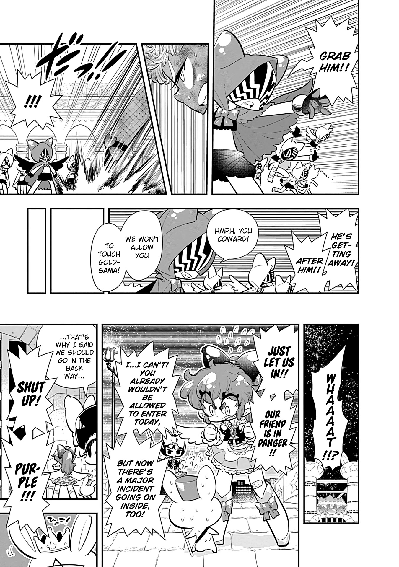 Bokura wa Mahou Shounen Chapter 20 page 21 - Chapter 20: You Don't Know Anything About Purple!!