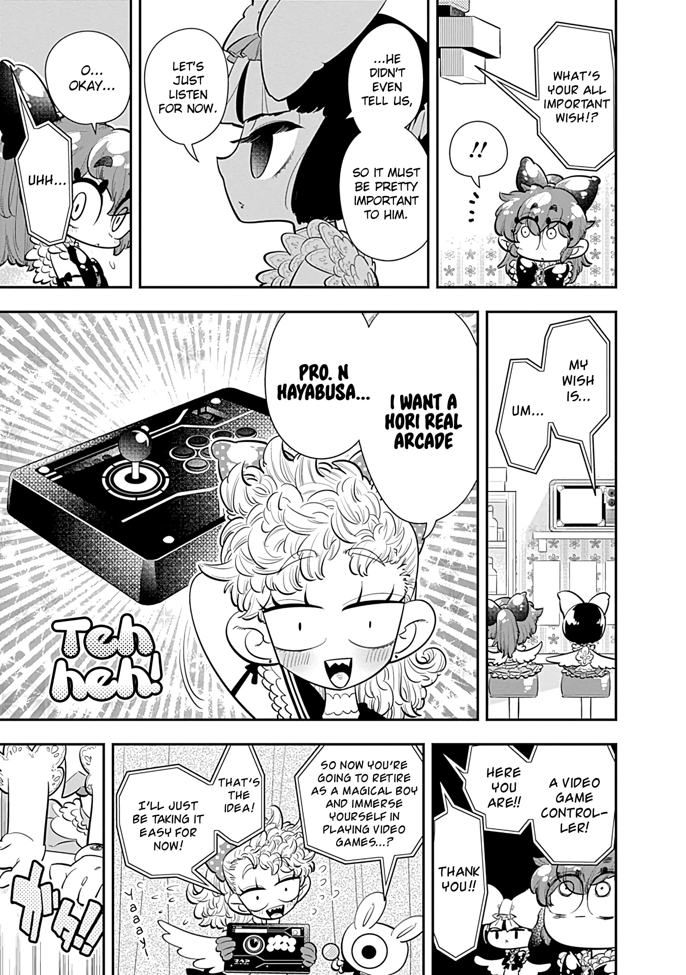 Bokura wa Mahou Shounen Chapter 20 page 3 - Chapter 20: You Don't Know Anything About Purple!!