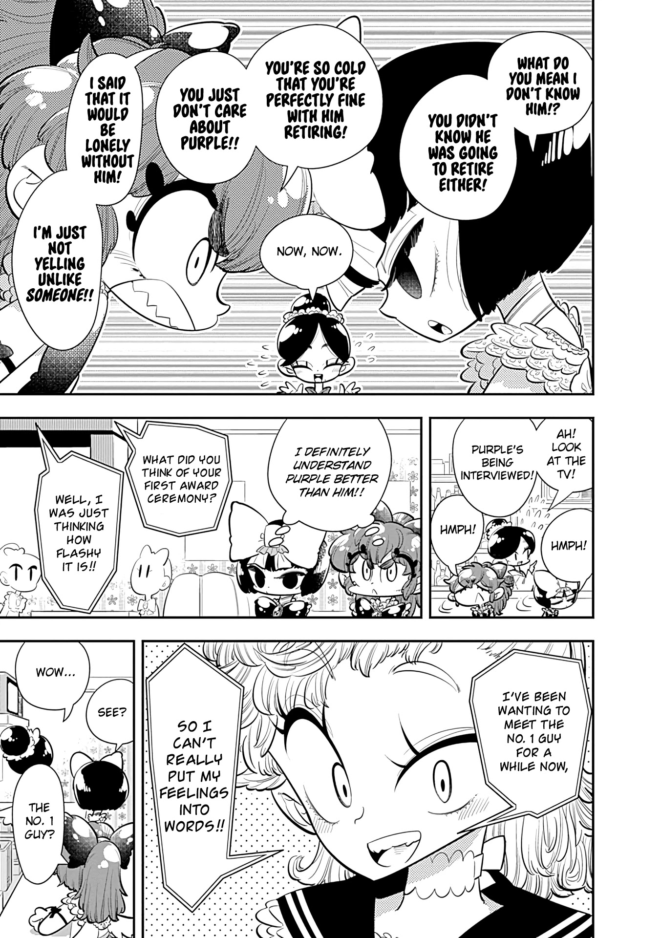 Bokura wa Mahou Shounen Chapter 20 page 5 - Chapter 20: You Don't Know Anything About Purple!!
