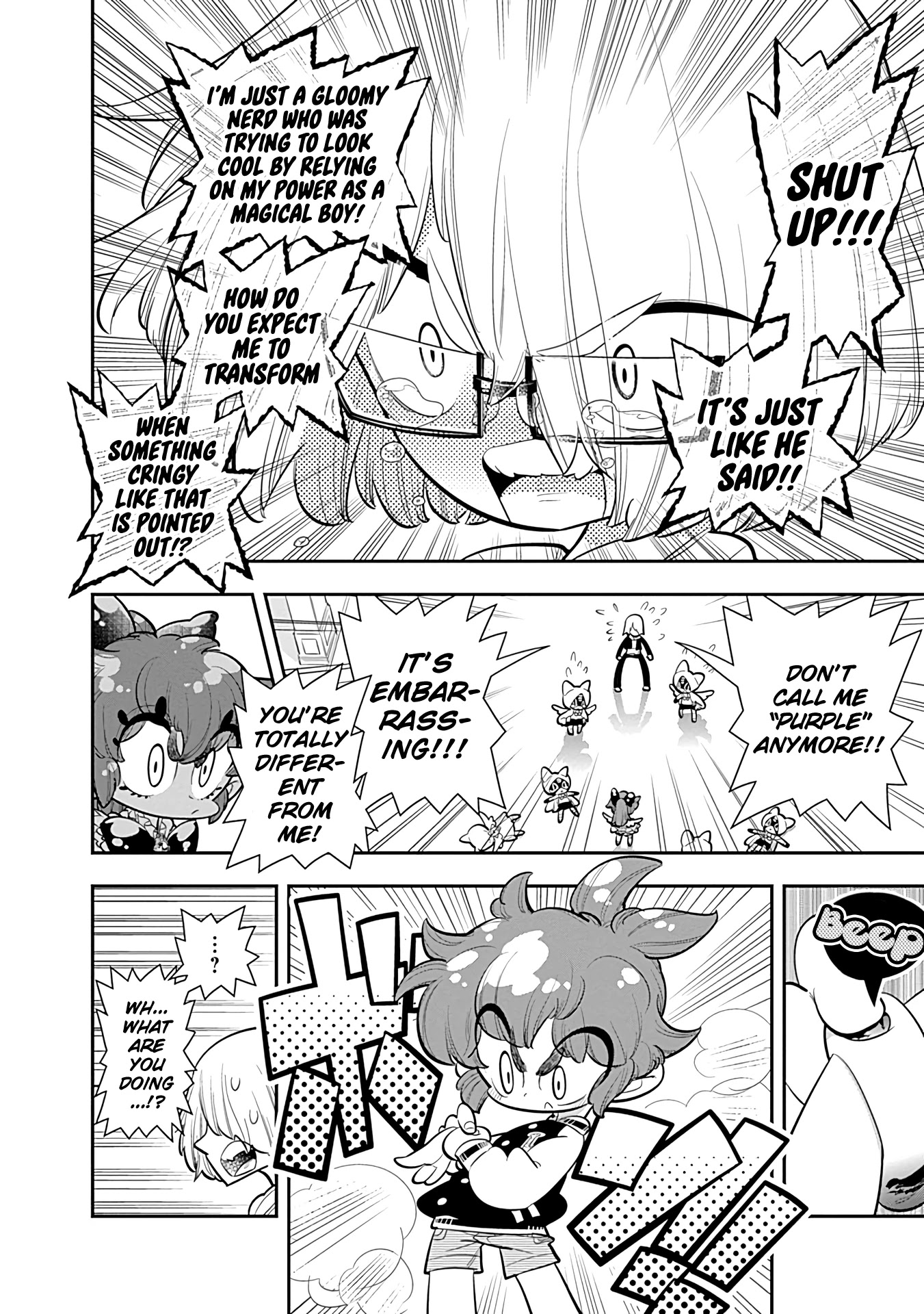 Bokura wa Mahou Shounen Chapter 21 page 24 - Chapter 21: I Don't Feel Like He Could Lose to Anyone