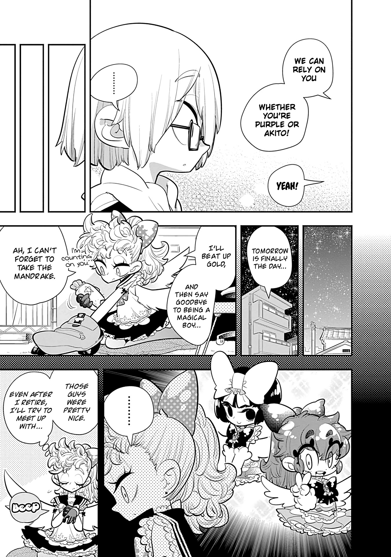 Bokura wa Mahou Shounen Chapter 21 page 29 - Chapter 21: I Don't Feel Like He Could Lose to Anyone