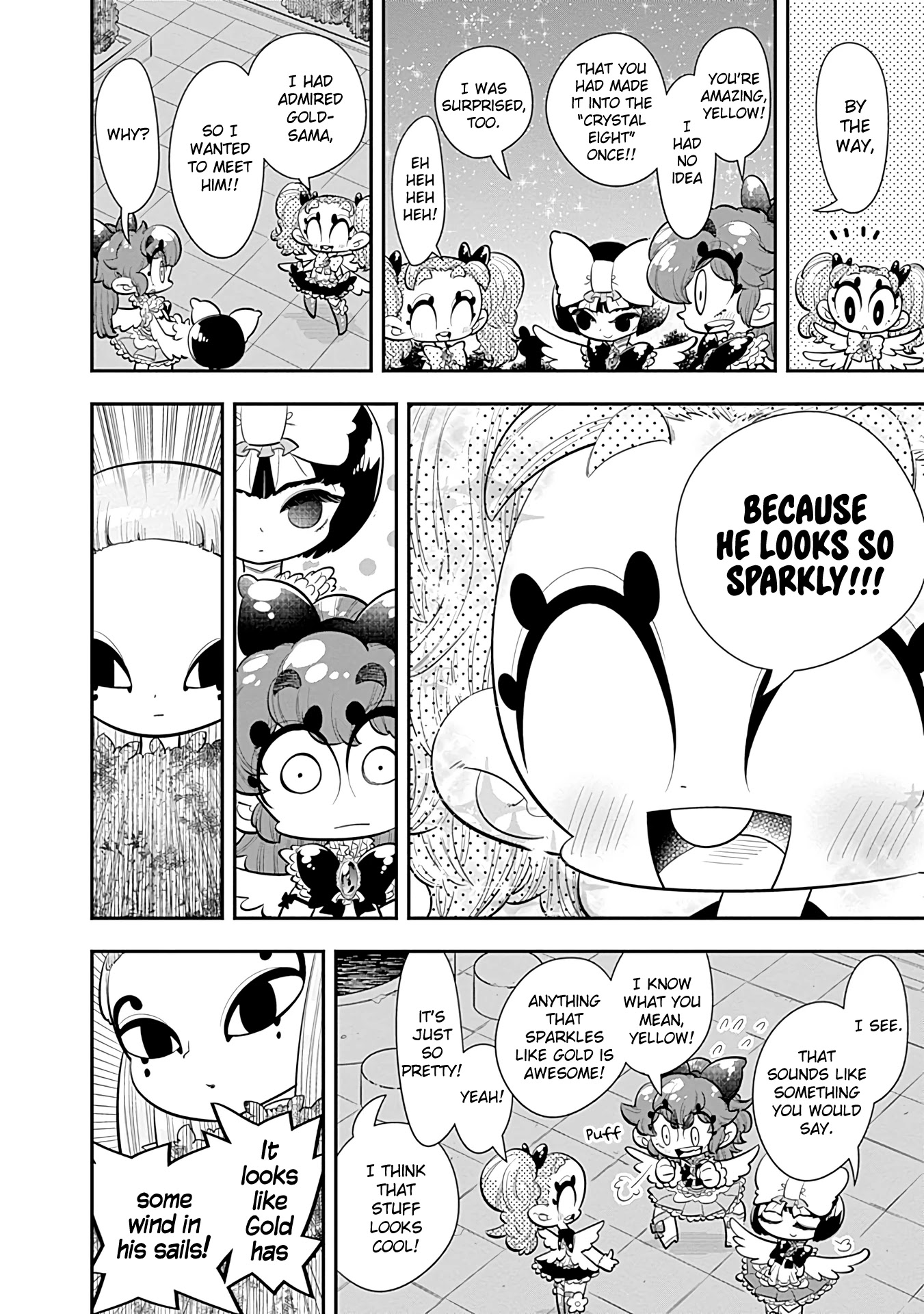 Bokura wa Mahou Shounen Chapter 23 page 10 - Chapter 23: Anything That Sparkles Like Gold is Awesome!!