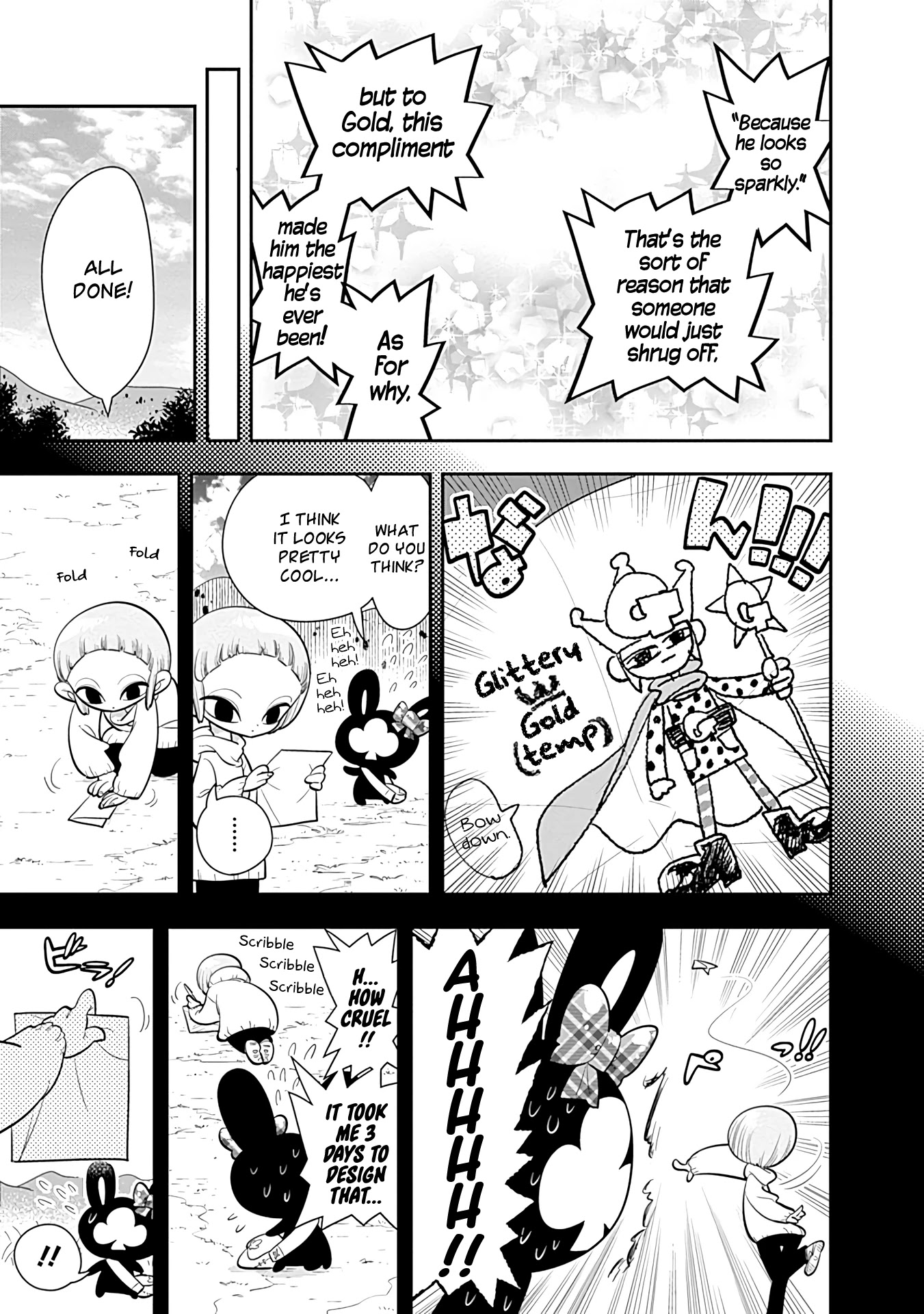 Bokura wa Mahou Shounen Chapter 23 page 11 - Chapter 23: Anything That Sparkles Like Gold is Awesome!!