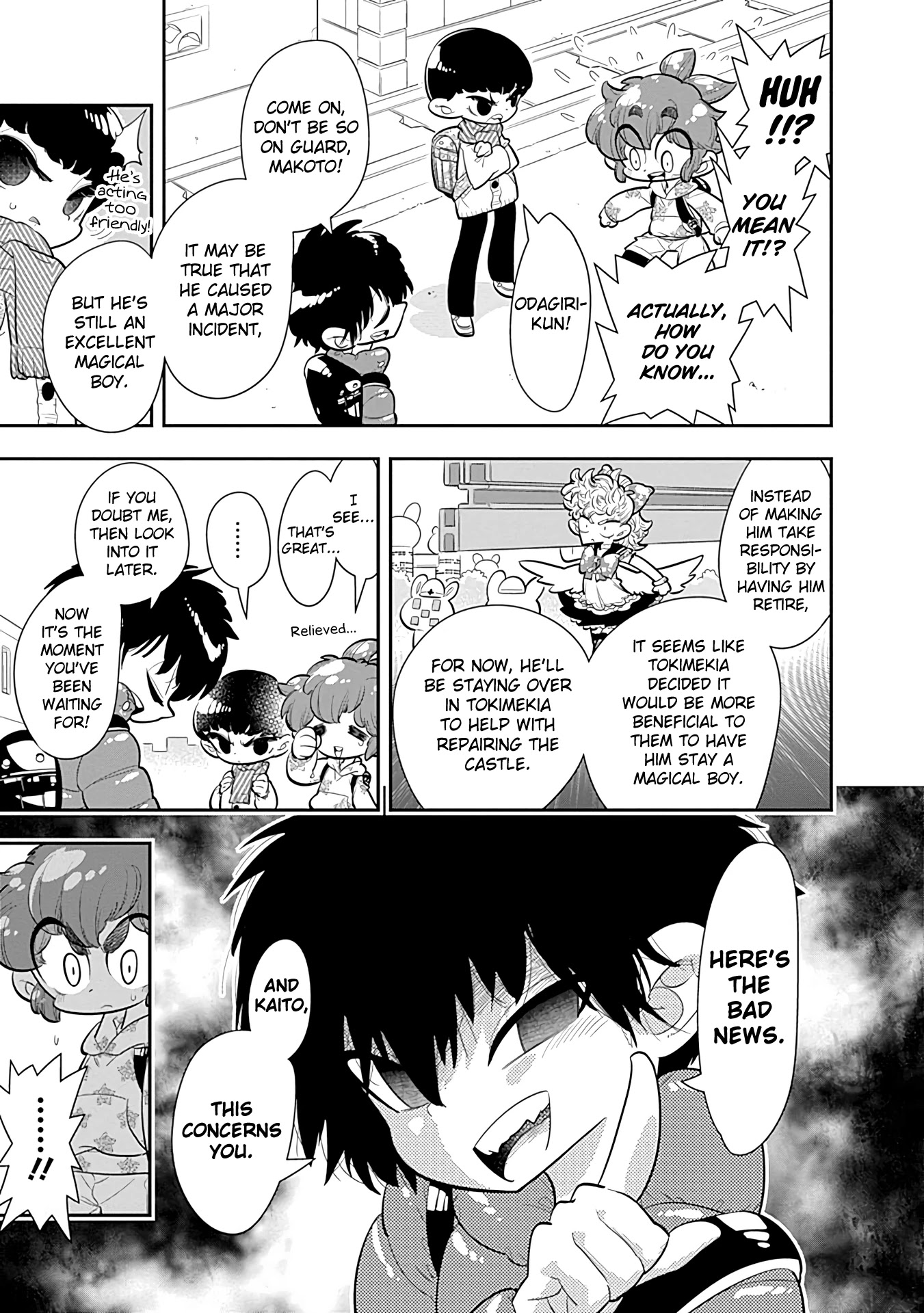 Bokura wa Mahou Shounen Chapter 23 page 31 - Chapter 23: Anything That Sparkles Like Gold is Awesome!!