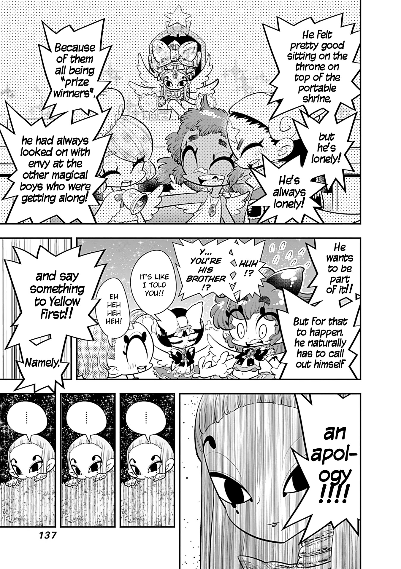 Bokura wa Mahou Shounen Chapter 23 page 7 - Chapter 23: Anything That Sparkles Like Gold is Awesome!!