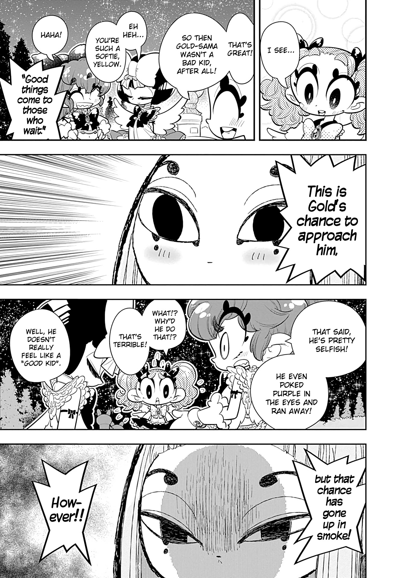 Bokura wa Mahou Shounen Chapter 23 page 9 - Chapter 23: Anything That Sparkles Like Gold is Awesome!!