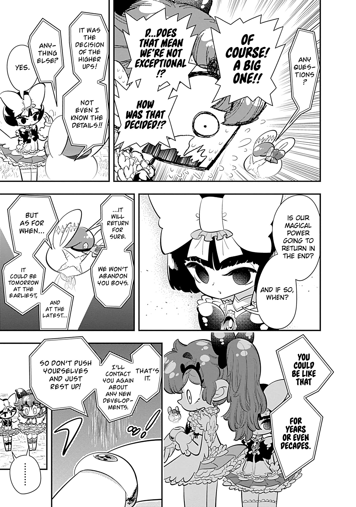 Bokura wa Mahou Shounen Chapter 24 page 11 - Chapter 24: Isn't This....All Kinds of Cool!!??