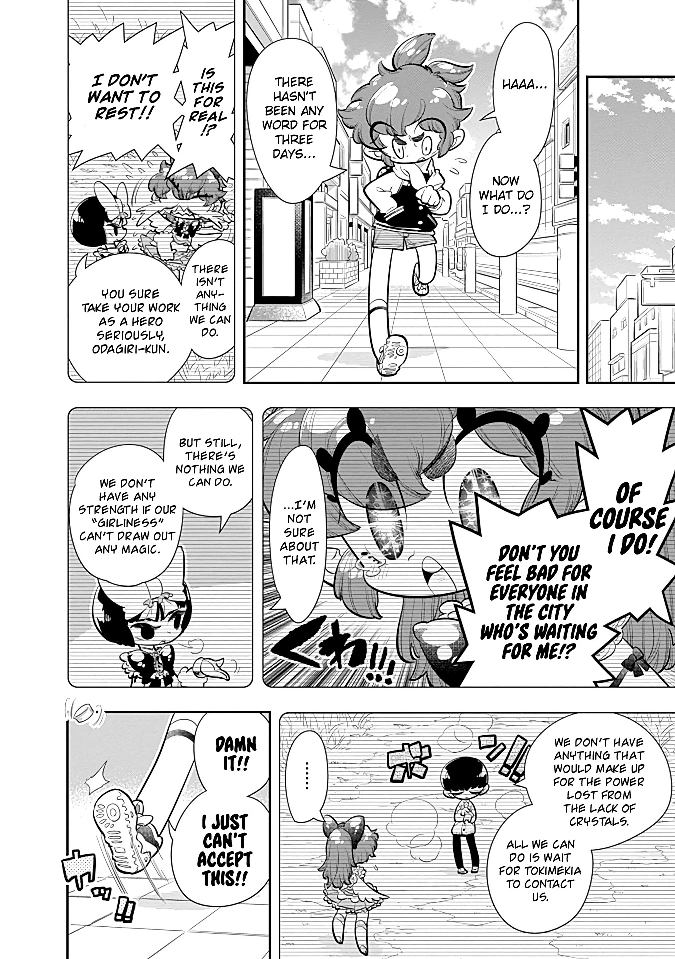 Bokura wa Mahou Shounen Chapter 24 page 12 - Chapter 24: Isn't This....All Kinds of Cool!!??