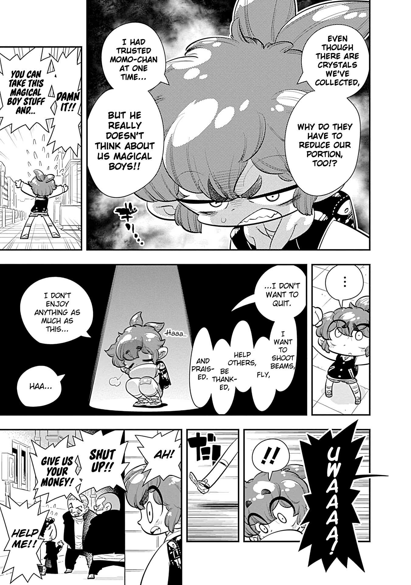Bokura wa Mahou Shounen Chapter 24 page 13 - Chapter 24: Isn't This....All Kinds of Cool!!??