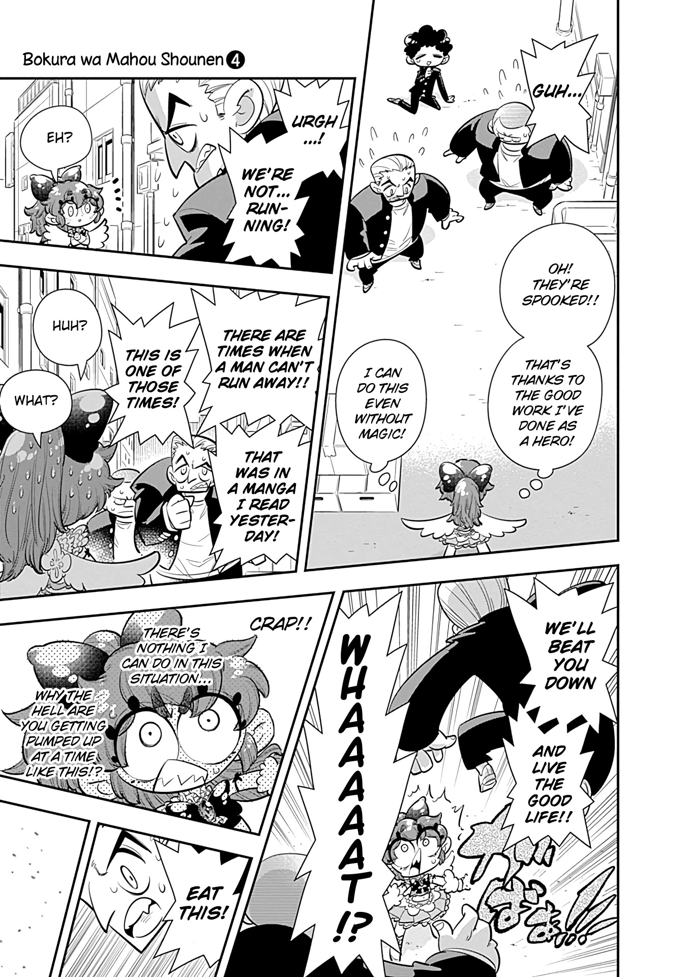 Bokura wa Mahou Shounen Chapter 24 page 15 - Chapter 24: Isn't This....All Kinds of Cool!!??