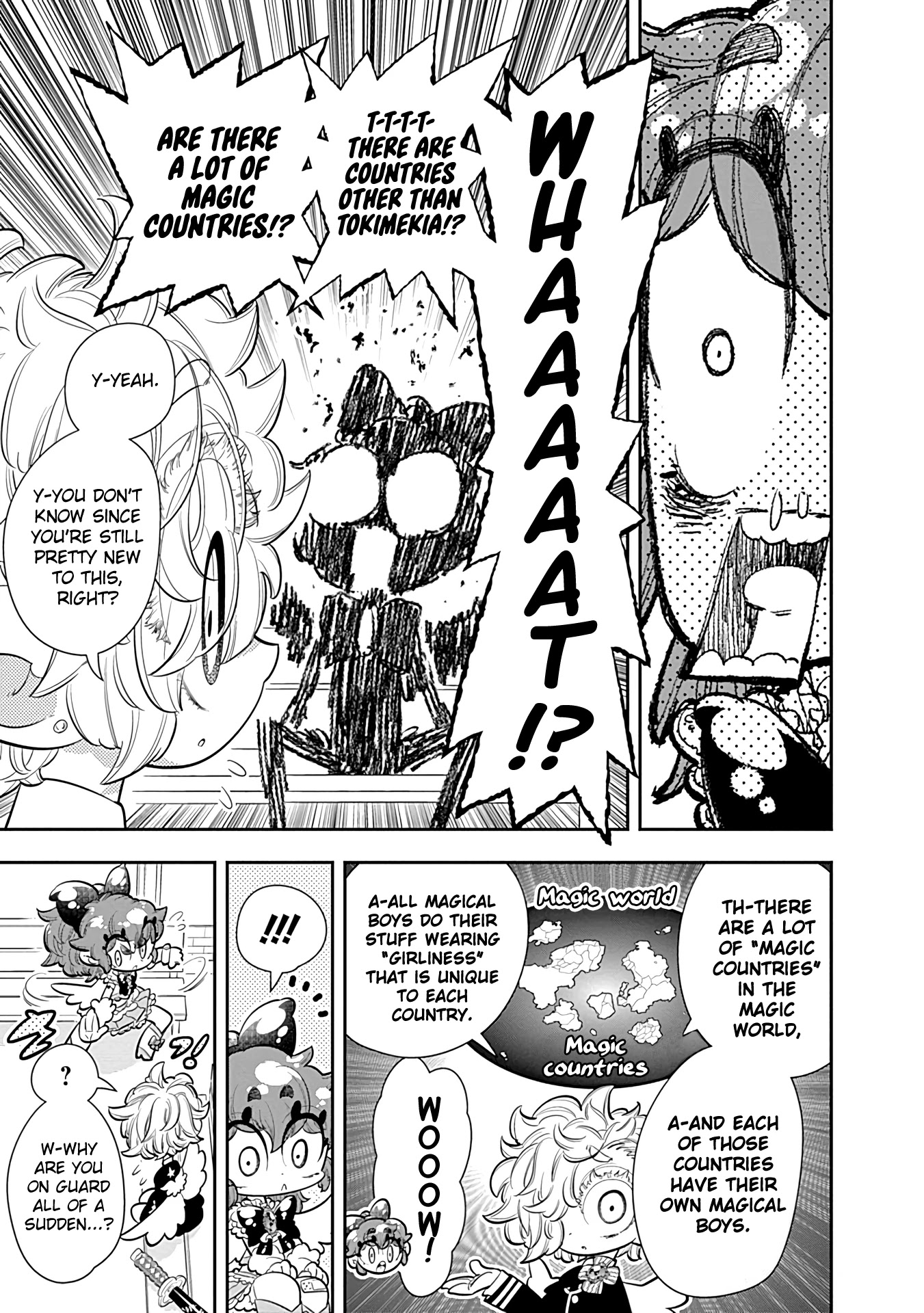 Bokura wa Mahou Shounen Chapter 24 page 21 - Chapter 24: Isn't This....All Kinds of Cool!!??