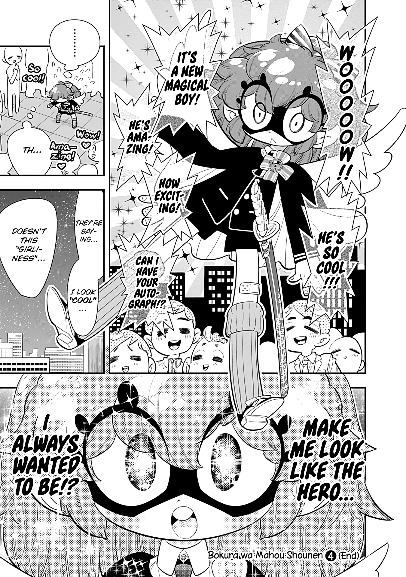 Bokura wa Mahou Shounen Chapter 24 page 31 - Chapter 24: Isn't This....All Kinds of Cool!!??