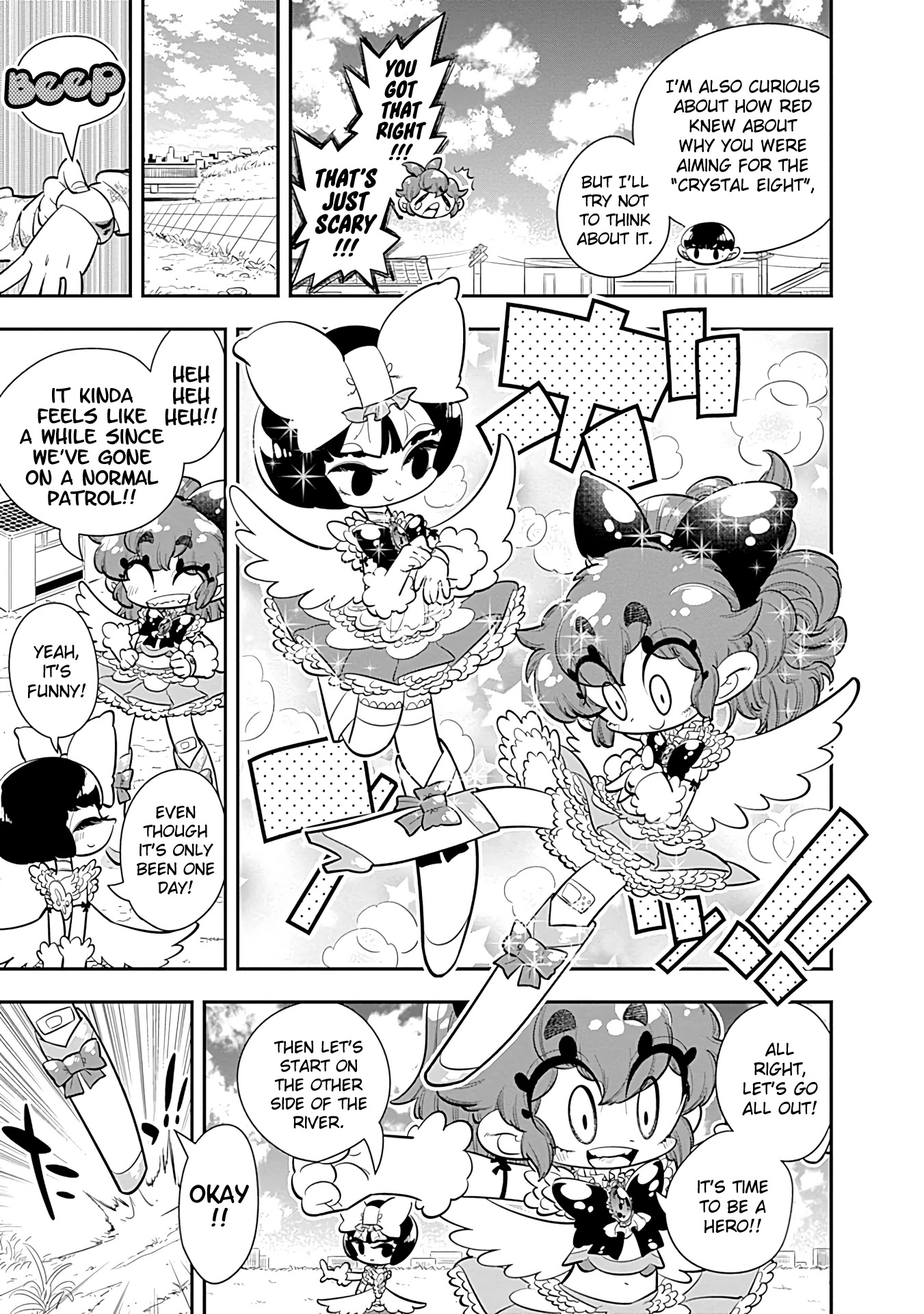 Bokura wa Mahou Shounen Chapter 24 page 7 - Chapter 24: Isn't This....All Kinds of Cool!!??