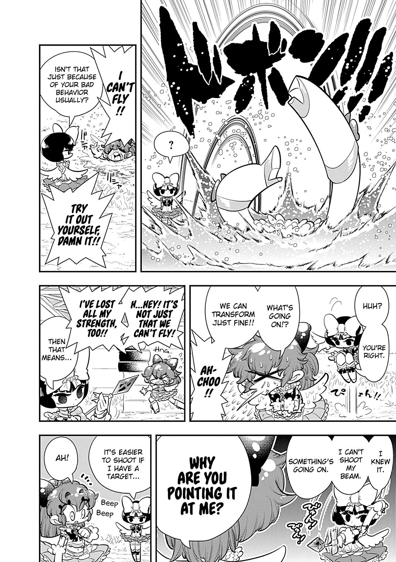 Bokura wa Mahou Shounen Chapter 24 page 8 - Chapter 24: Isn't This....All Kinds of Cool!!??