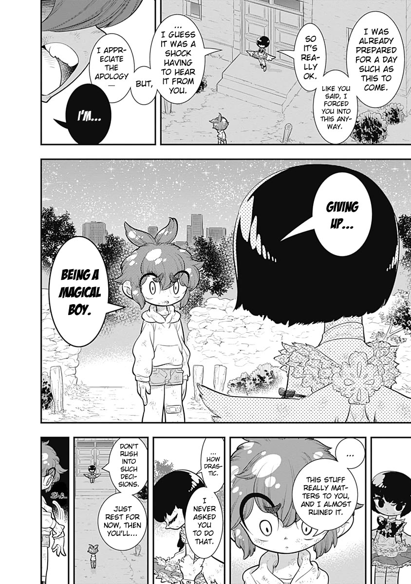 Bokura wa Mahou Shounen Chapter 28 page 10 - Chapter 28: I'm Giving Up Being a Magical Boy