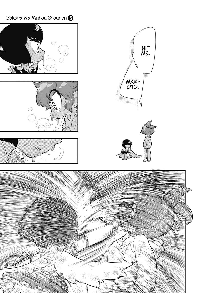 Bokura wa Mahou Shounen Chapter 28 page 15 - Chapter 28: I'm Giving Up Being a Magical Boy