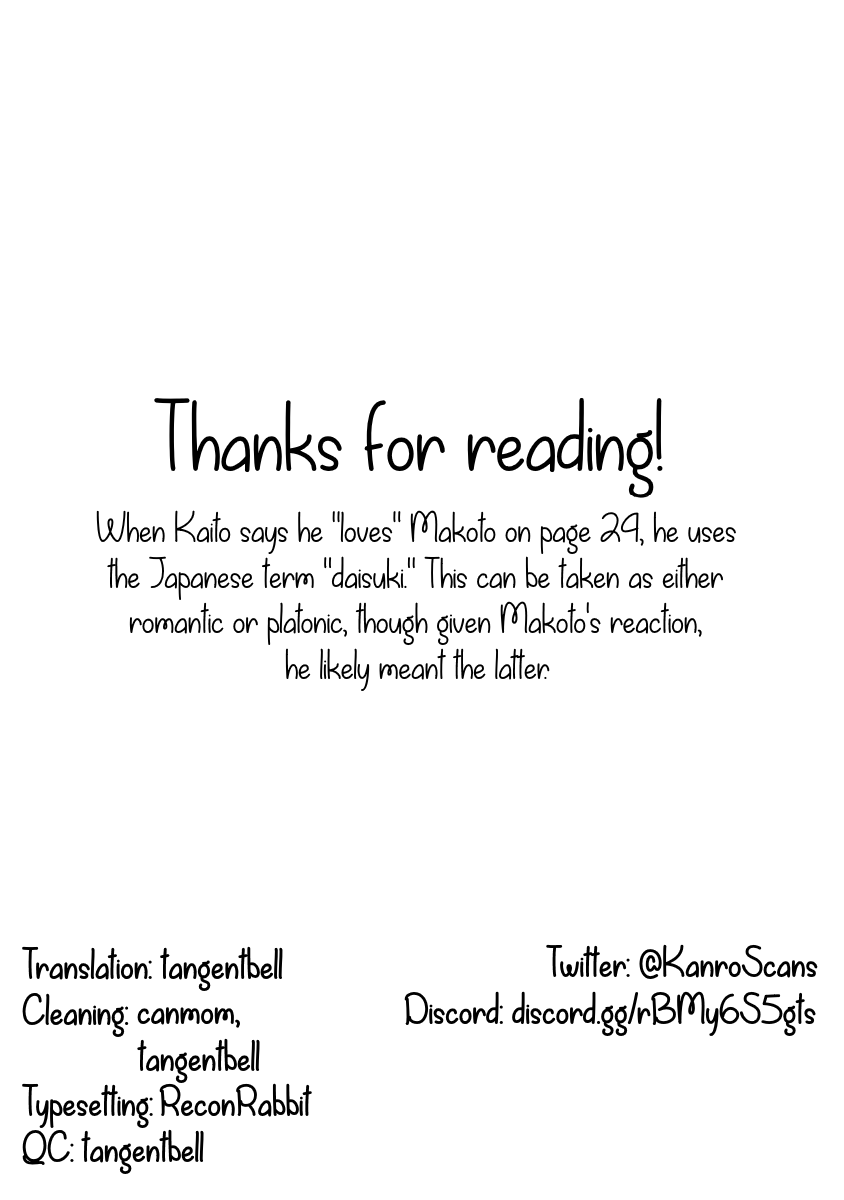 Bokura wa Mahou Shounen Chapter 28 page 33 - Chapter 28: I'm Giving Up Being a Magical Boy